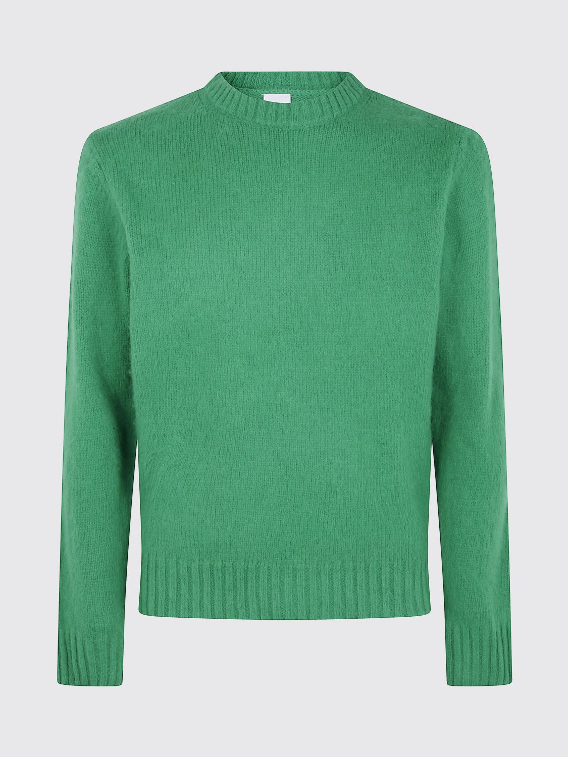 Aspesi "classic" Round Neck Sweater In Green