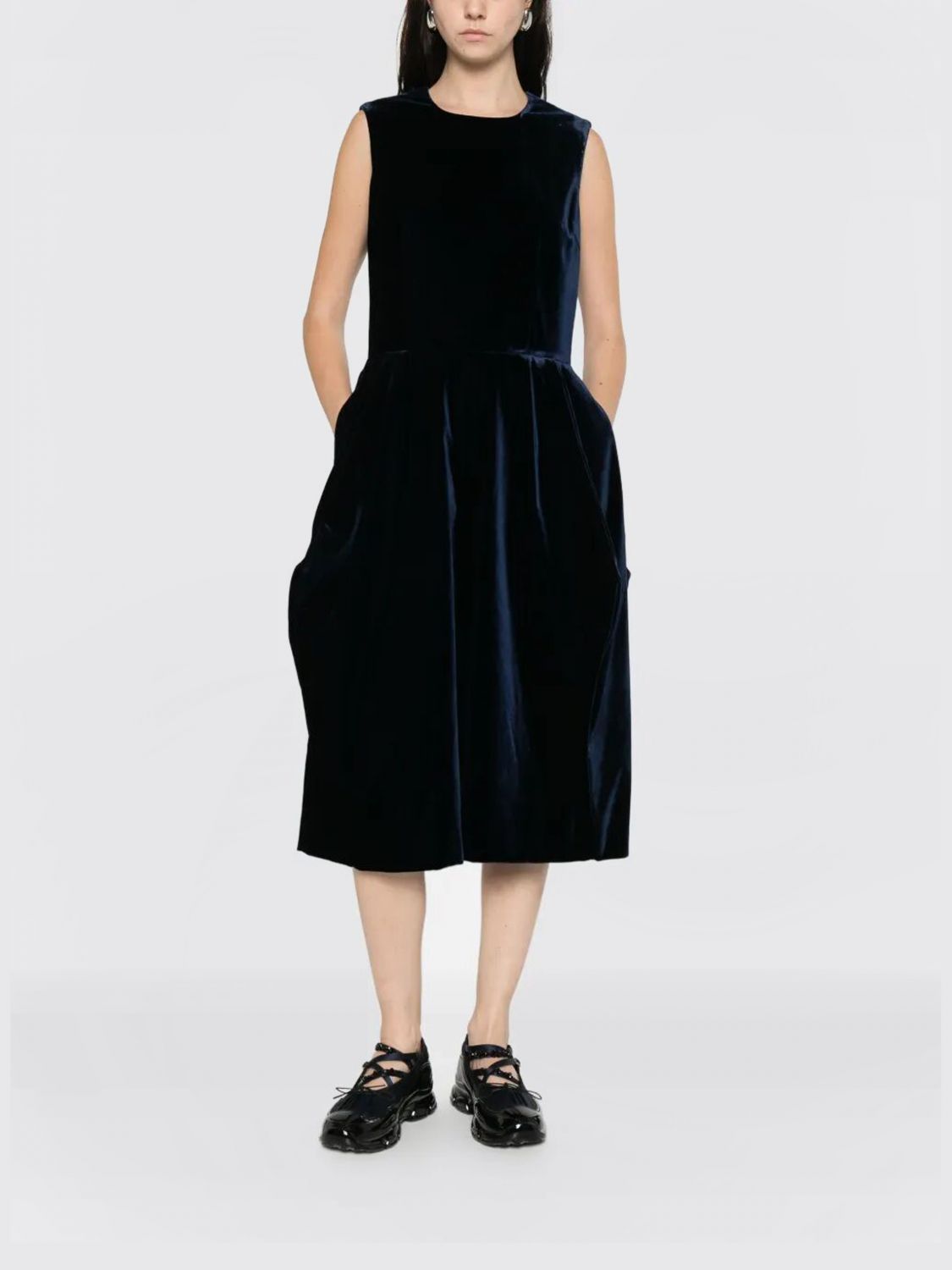 Comme Des Garçons Jumpsuit Comme Des Garcons Woman Color Navy In Blue