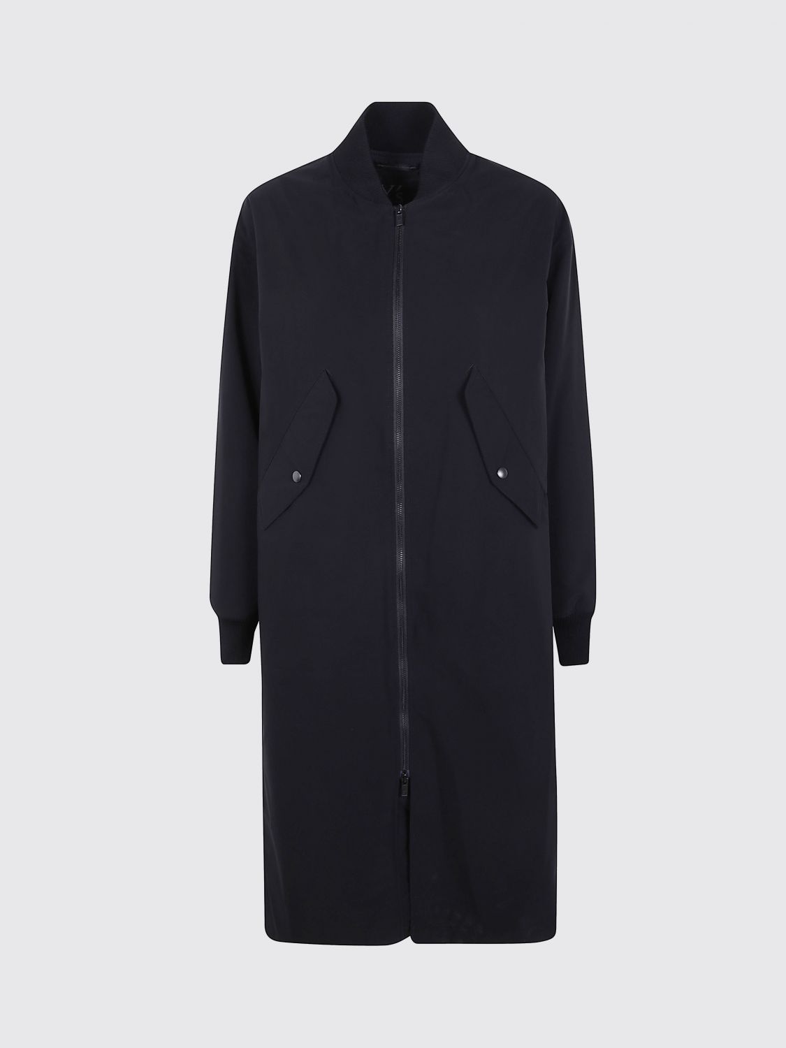 Y's Zip Pocket Coat In Black