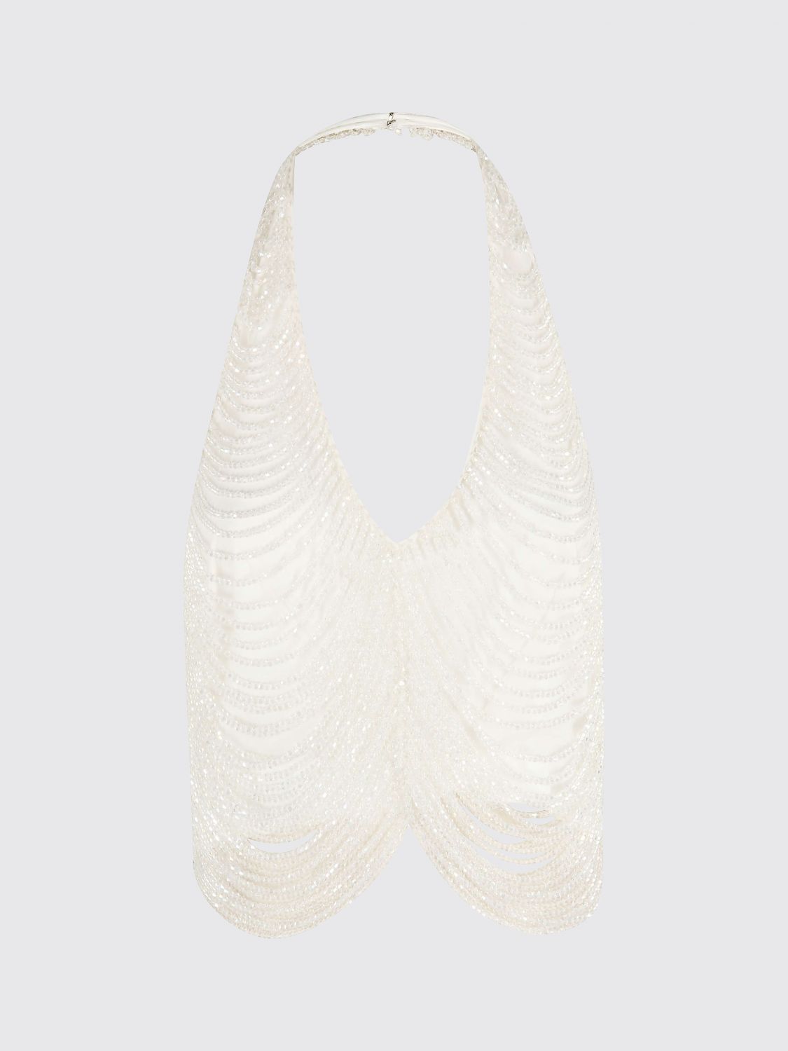 Giuseppe Di Morabito Top  Woman Color White In White