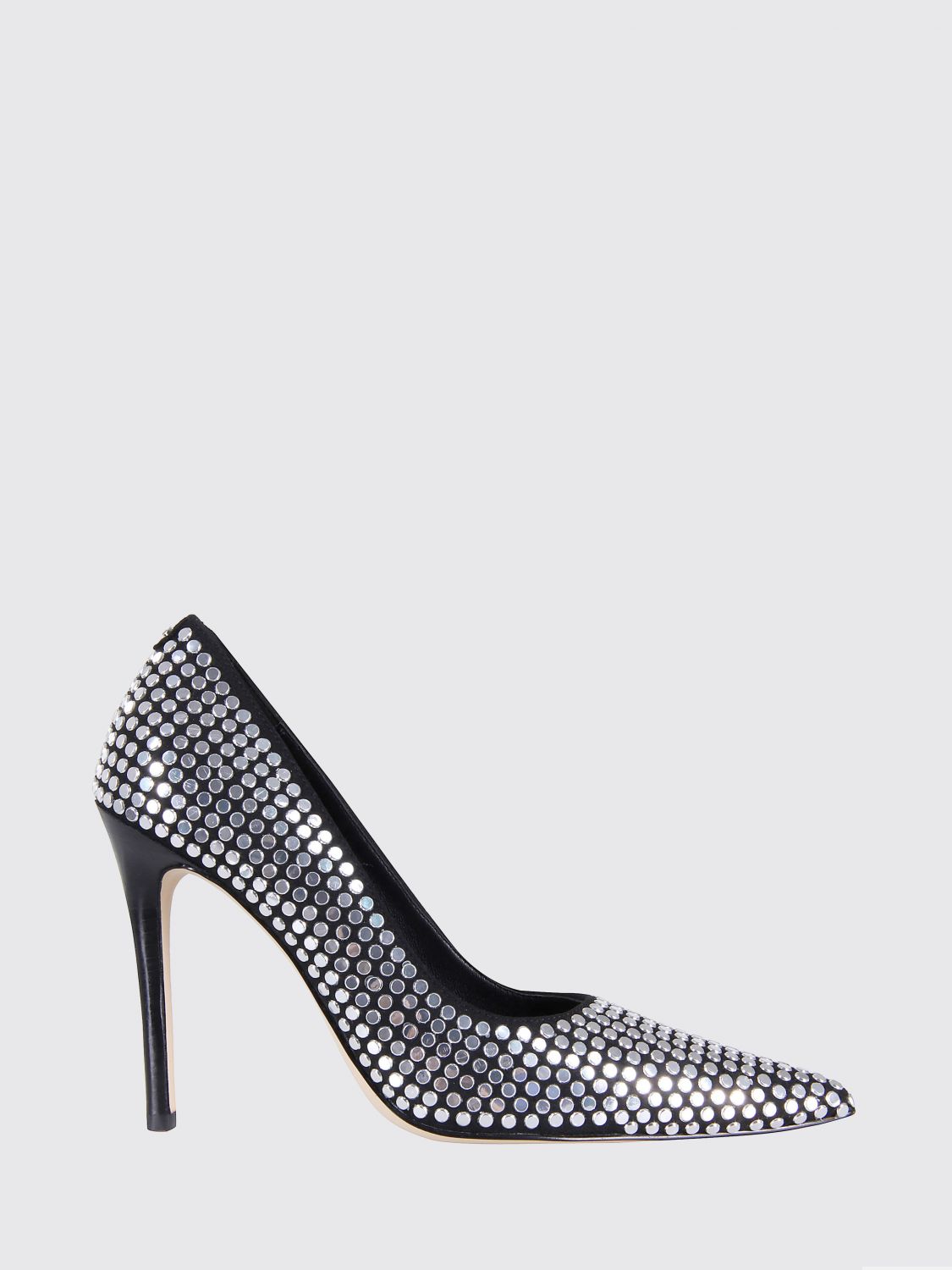 Michael Kors Michael  Elyse Studded Pumps In Gray