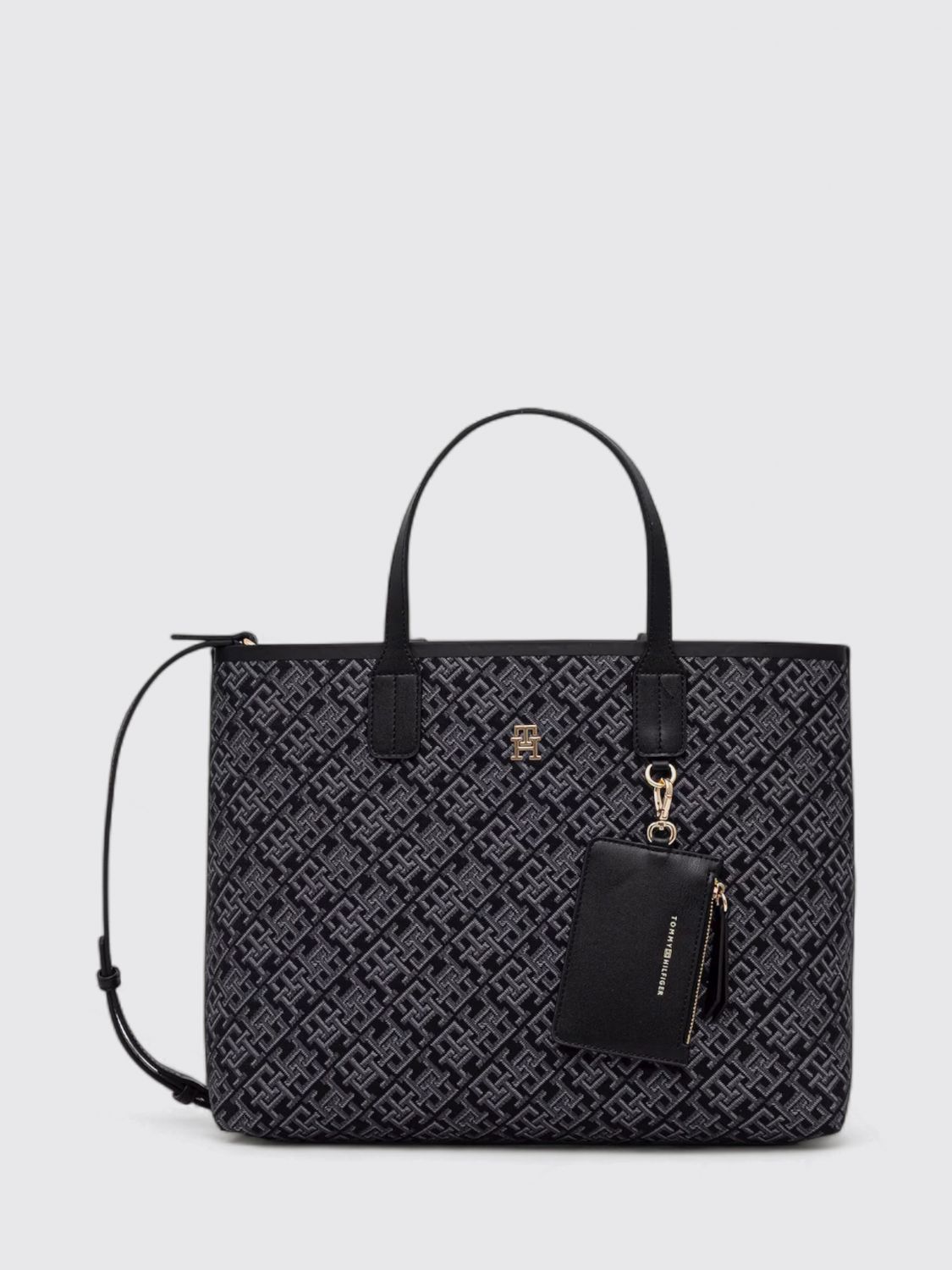 Tommy Hilfiger Shoulder Bag  Woman Color Black In Black