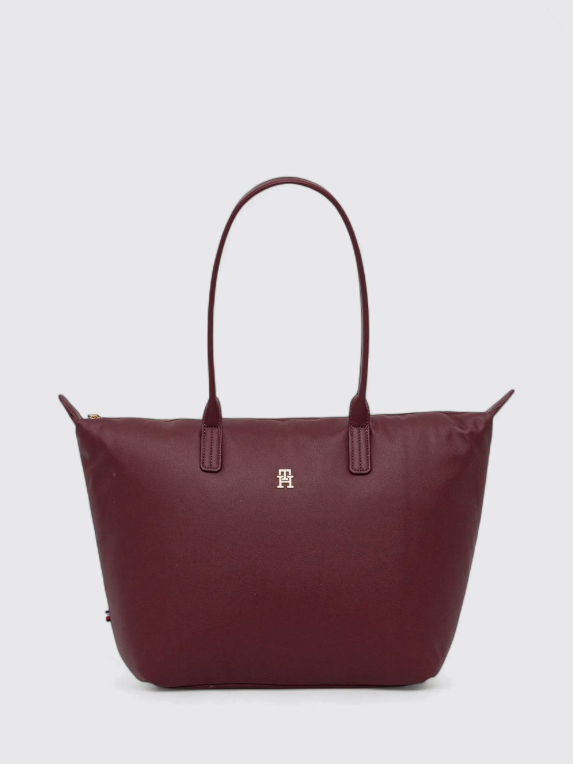 Tommy Hilfiger Shoulder Bag  Woman Color Burgundy In Burgundy