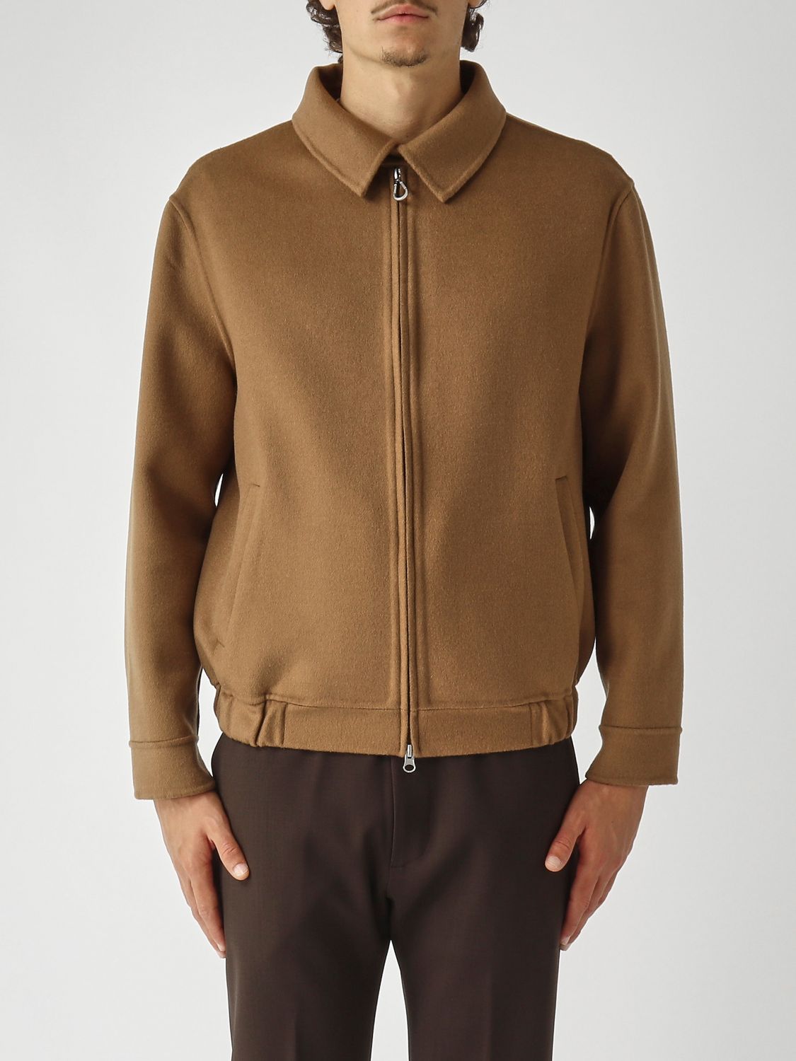 Palto' Jacket  Men Color Camel In Brown