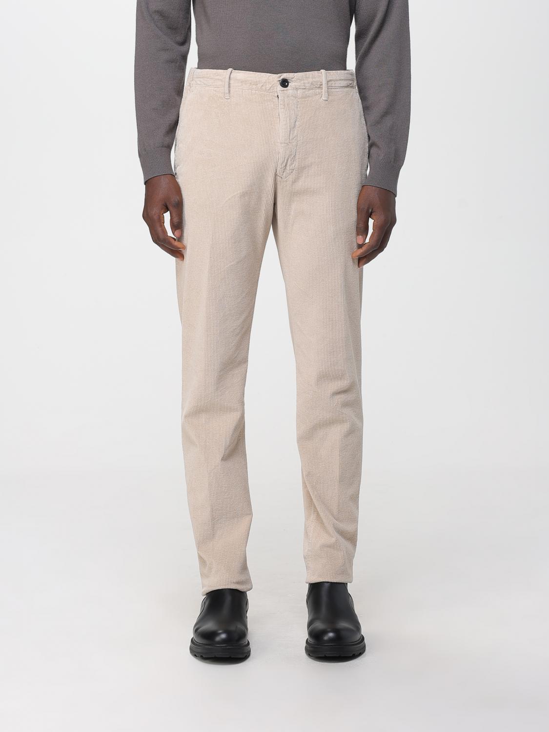 Incotex Pants Men Color Beige In Neutral