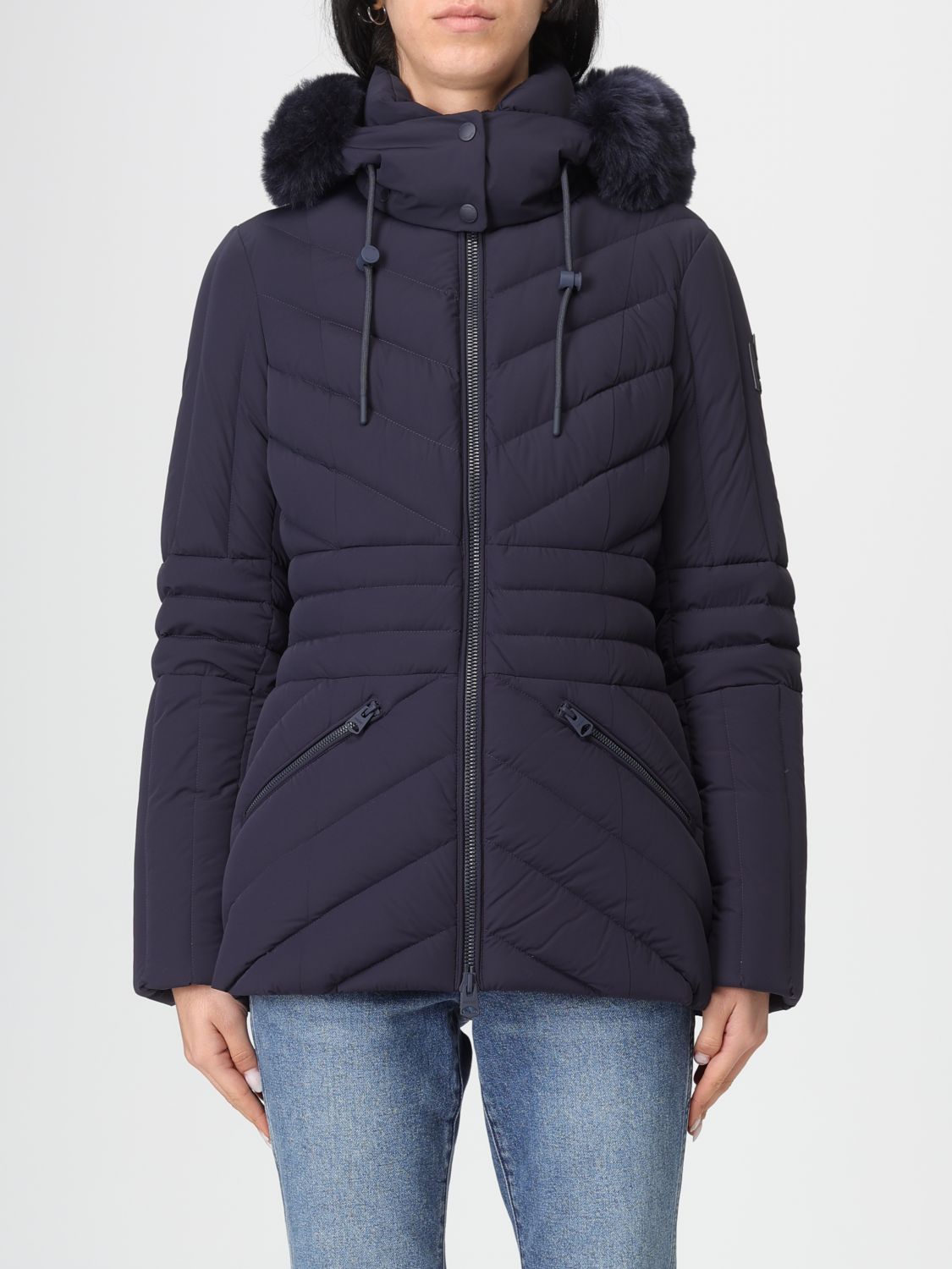 Mackage Jacket  Woman Color Blue In Blue