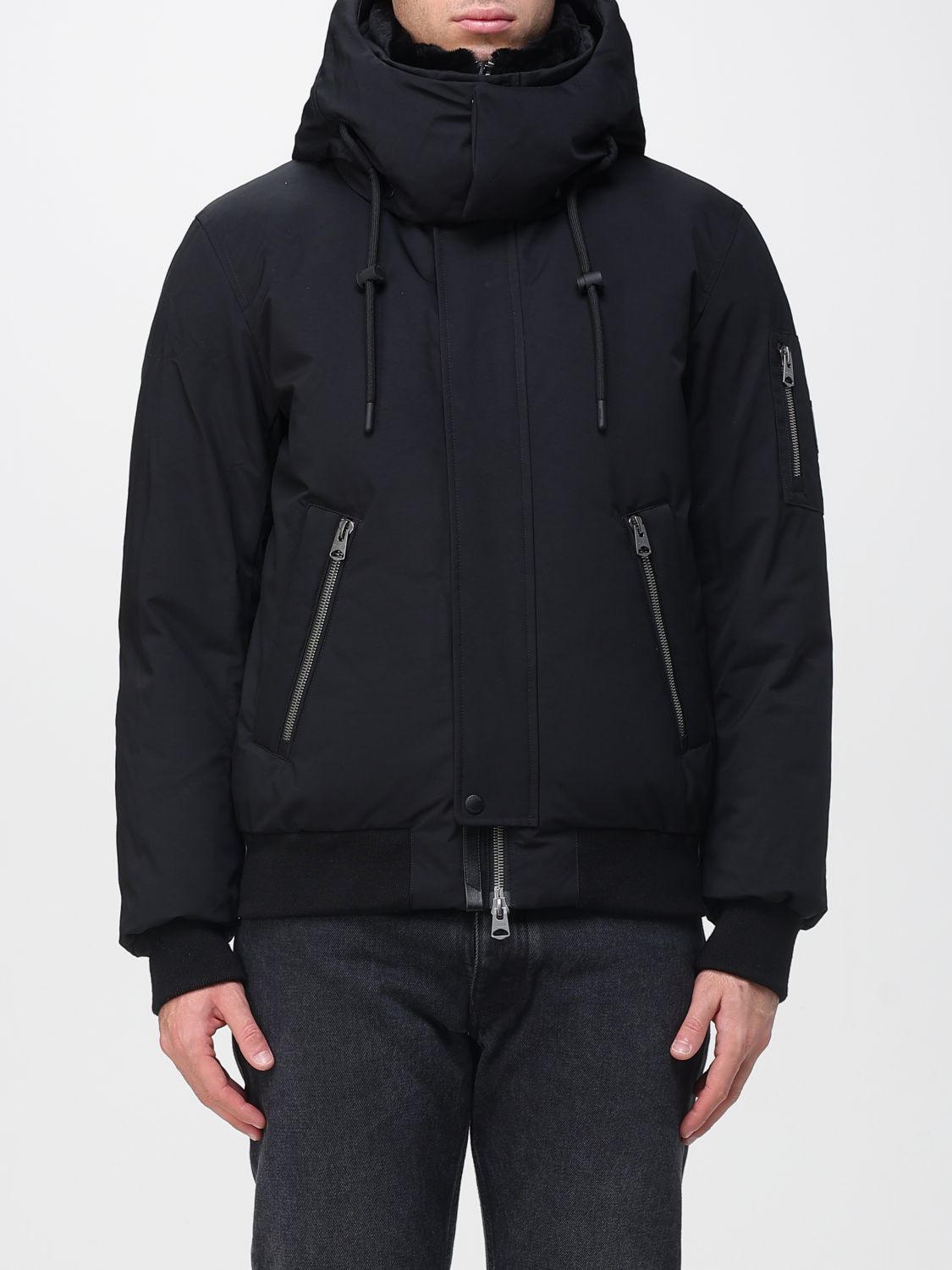Mackage Coats Blacks And Greys In Black