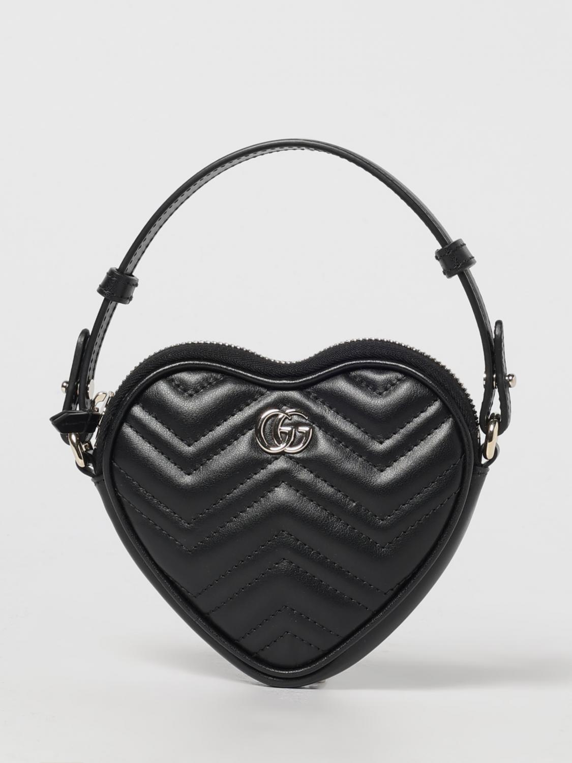 Borsa GG Marmont a cuore Gucci in pelle trapuntata chevron