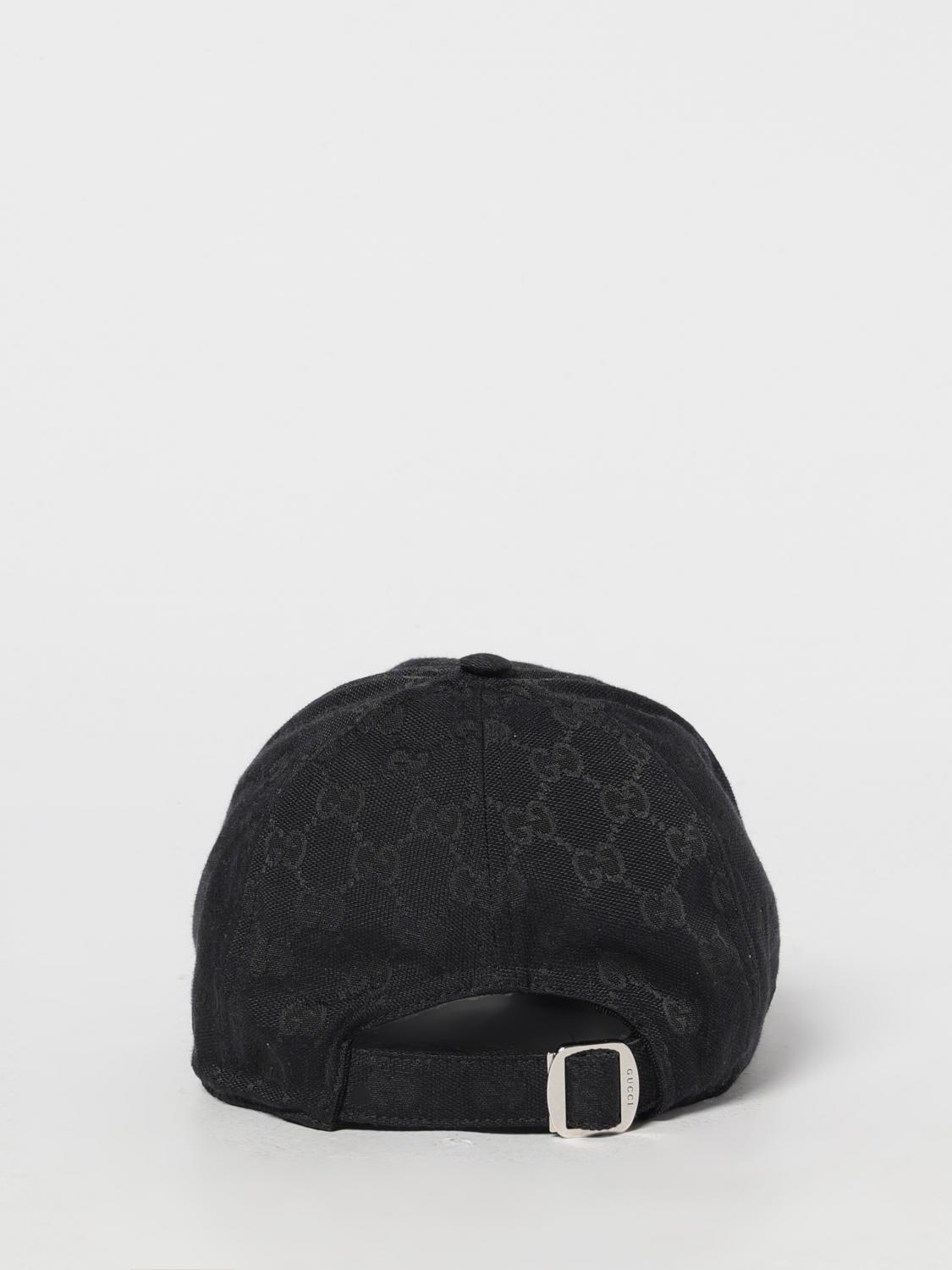 Gucci Gg Supreme Baseball Cap In Black