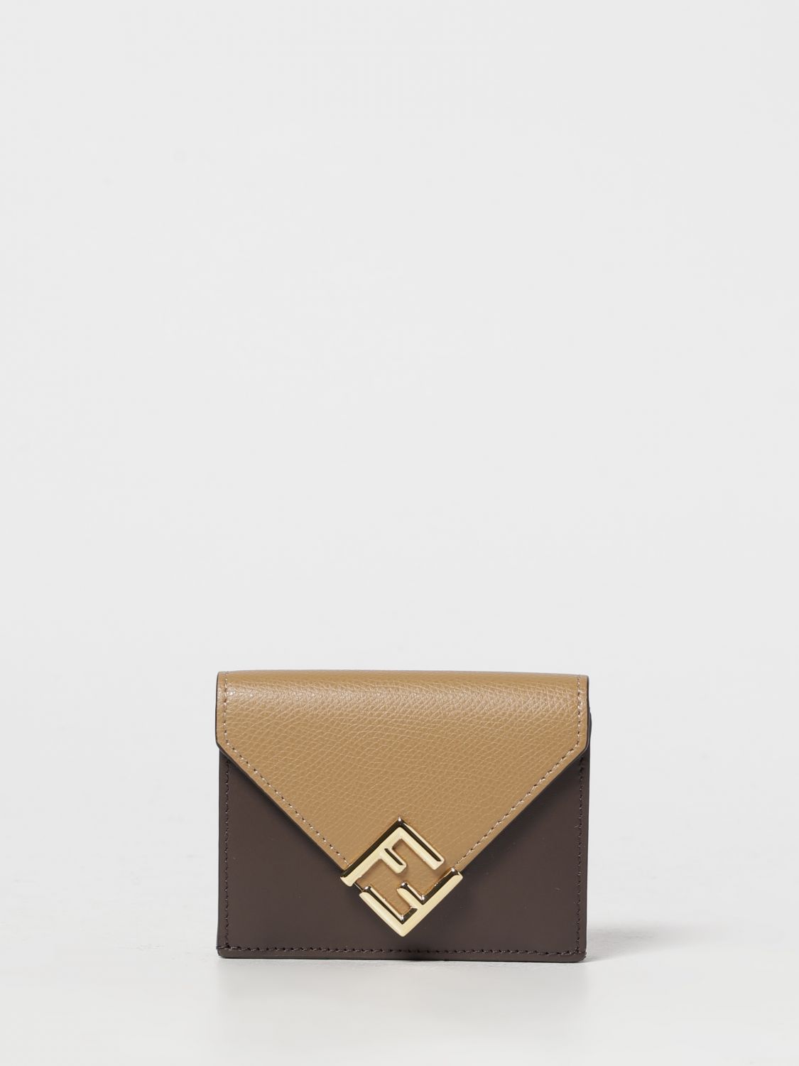 Fendi Wallet Woman Color Brown In Brown
