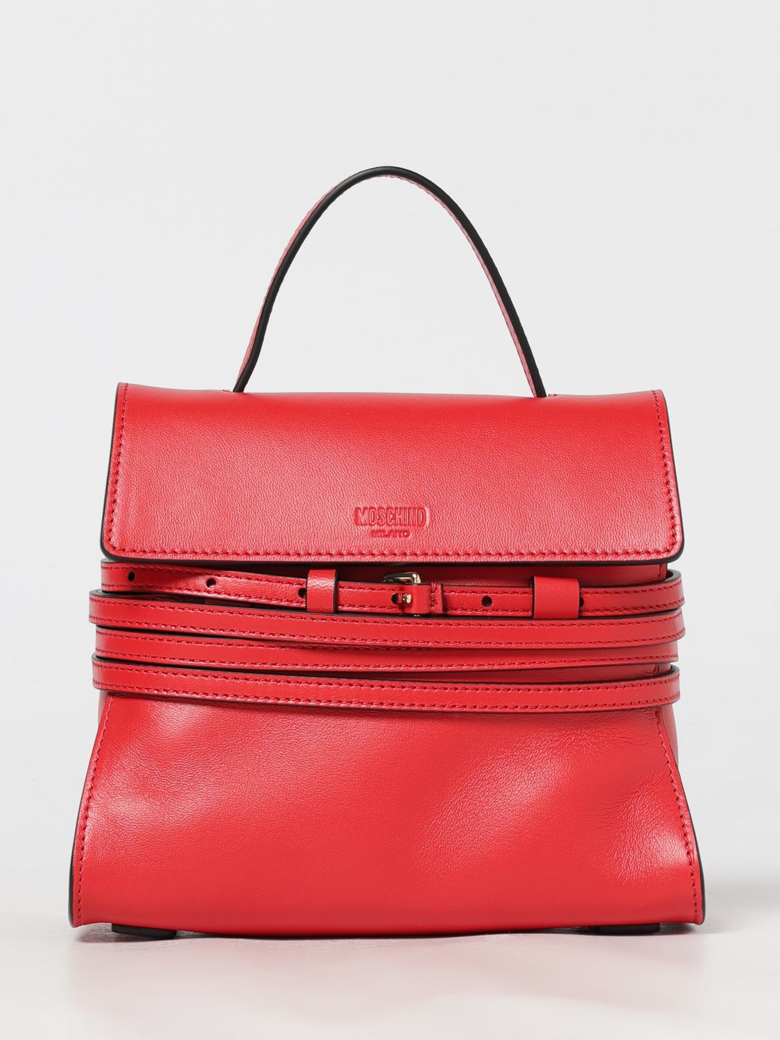 Moschino Handbag  Couture Woman Color Red