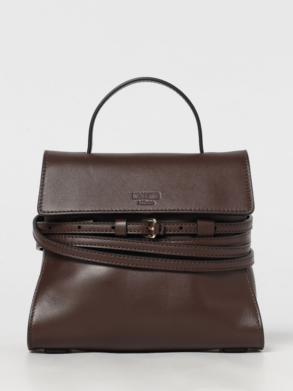 Moschino Handbag  Couture Woman Color Brown