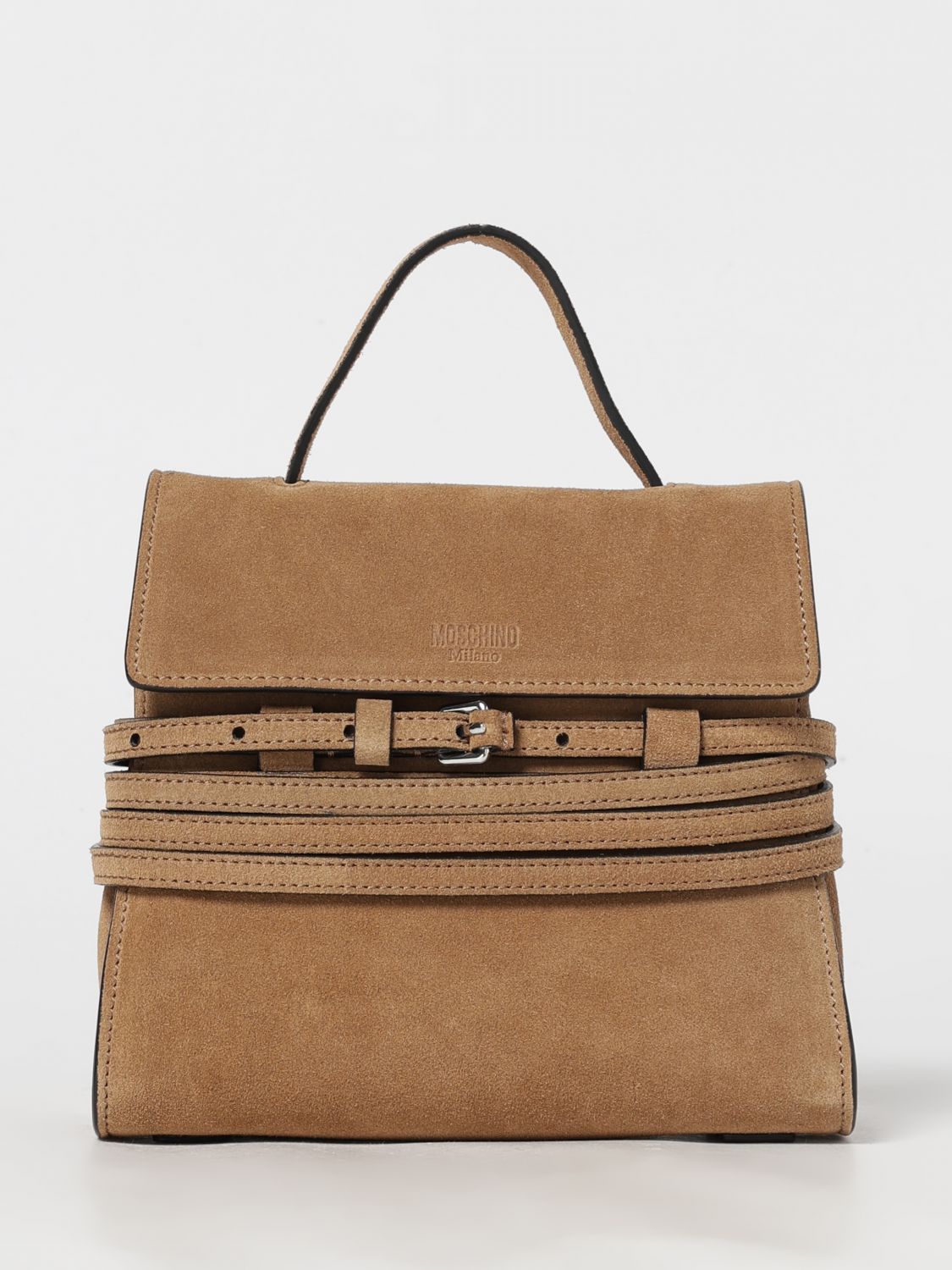 Moschino Handbag  Couture Woman Color Brown