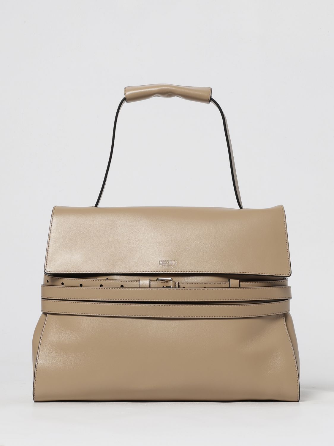 Moschino Handbag Couture Woman Color Beige In Nude