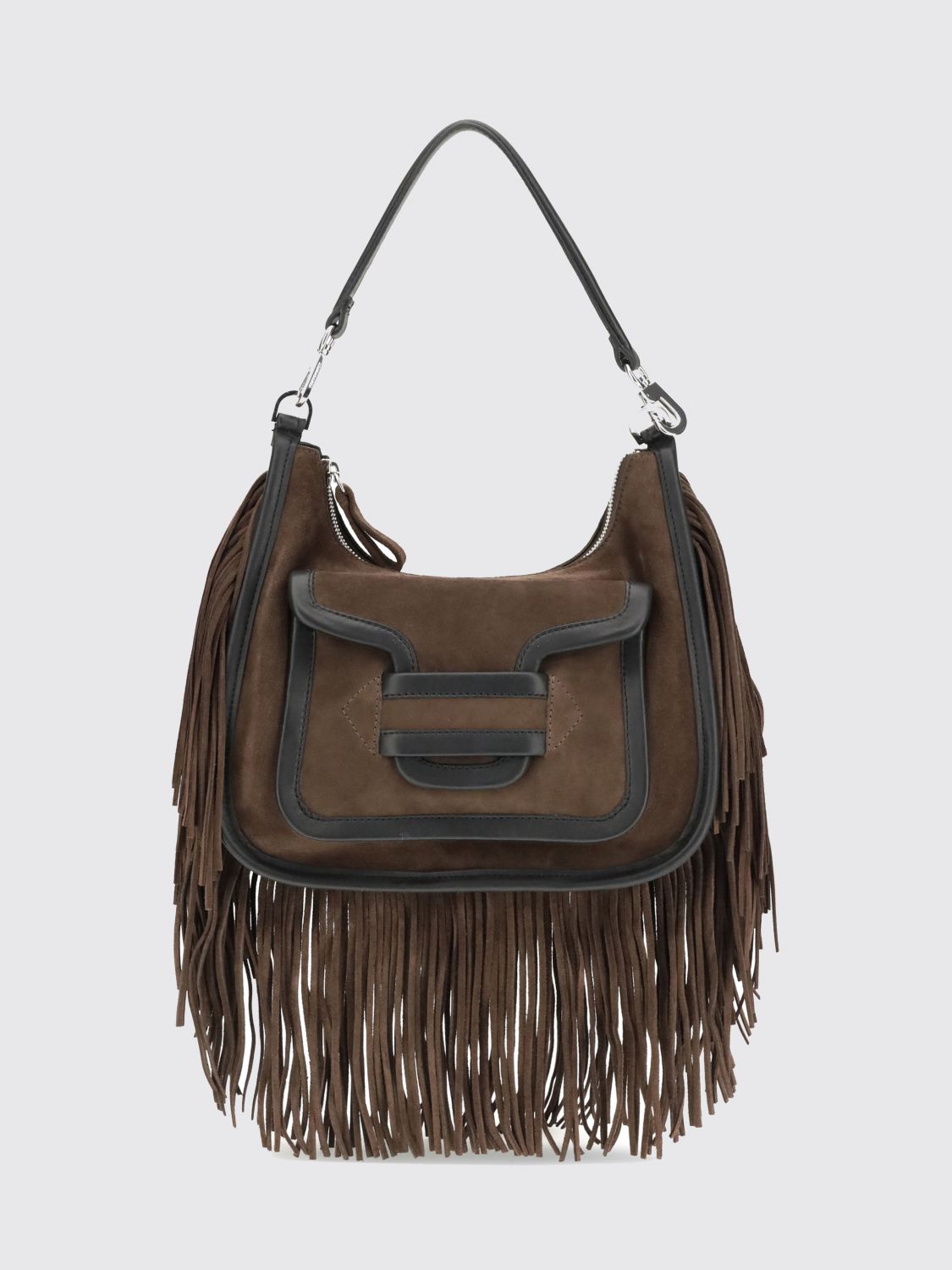 Shoulder Bag PIERRE HARDY Woman color Ebony