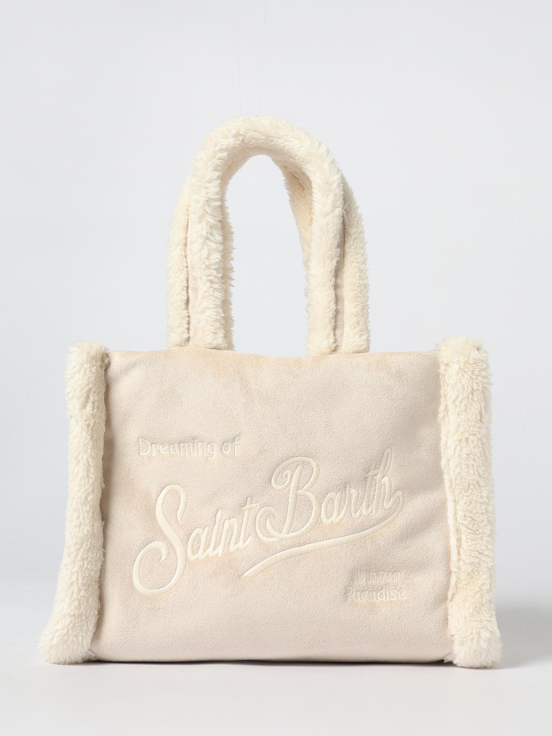 Mc2 Saint Barth Tote Bag  Woman Color Beige In White