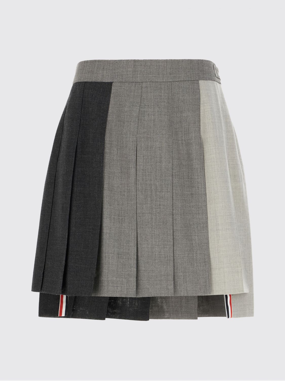Thom Browne Skirt  Woman Color Grey In Gray