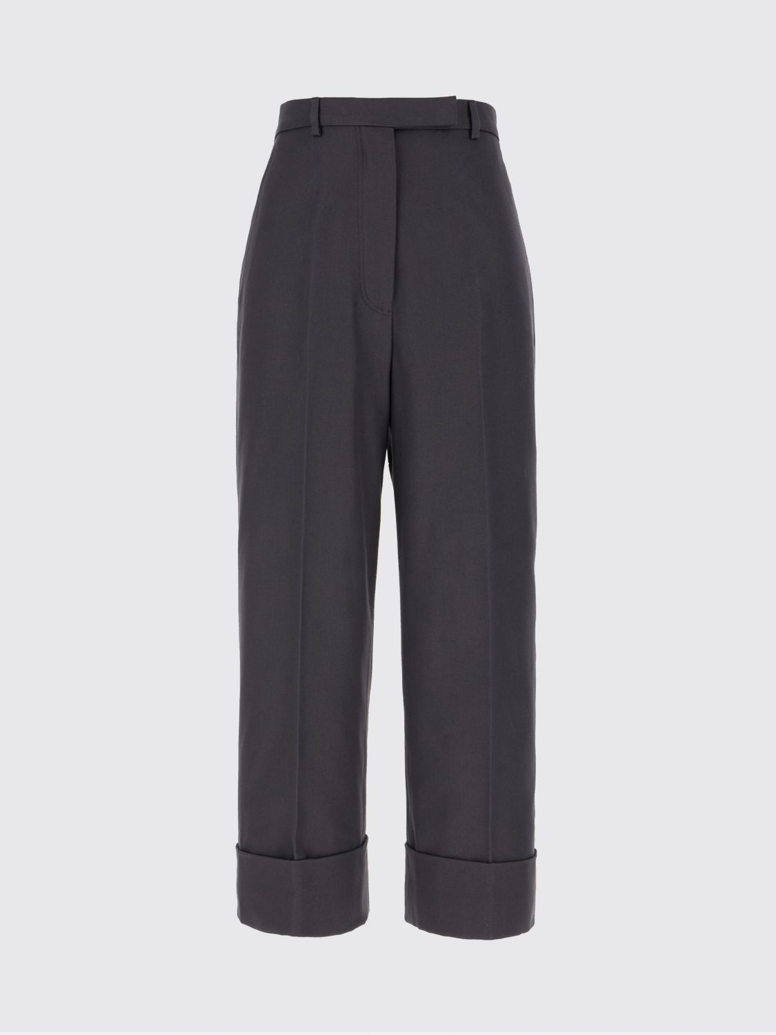 Thom Browne Pants  Woman Color Grey In Black