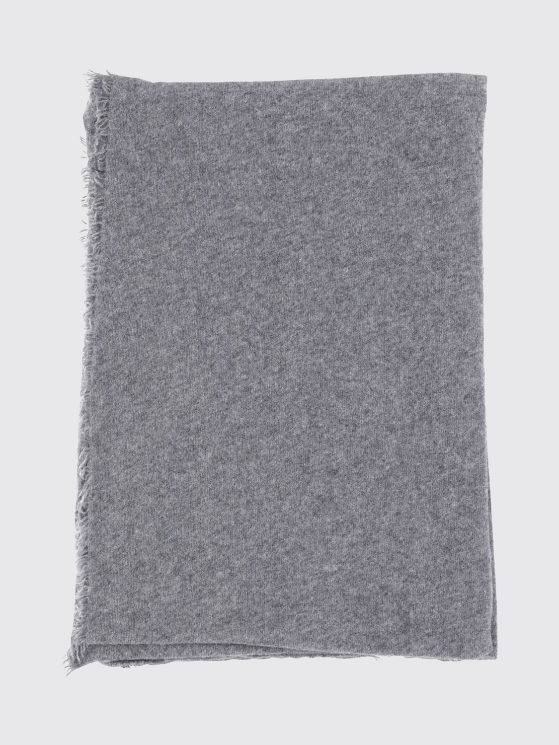 Faliero Sarti Scarf Woman color Grey · OS