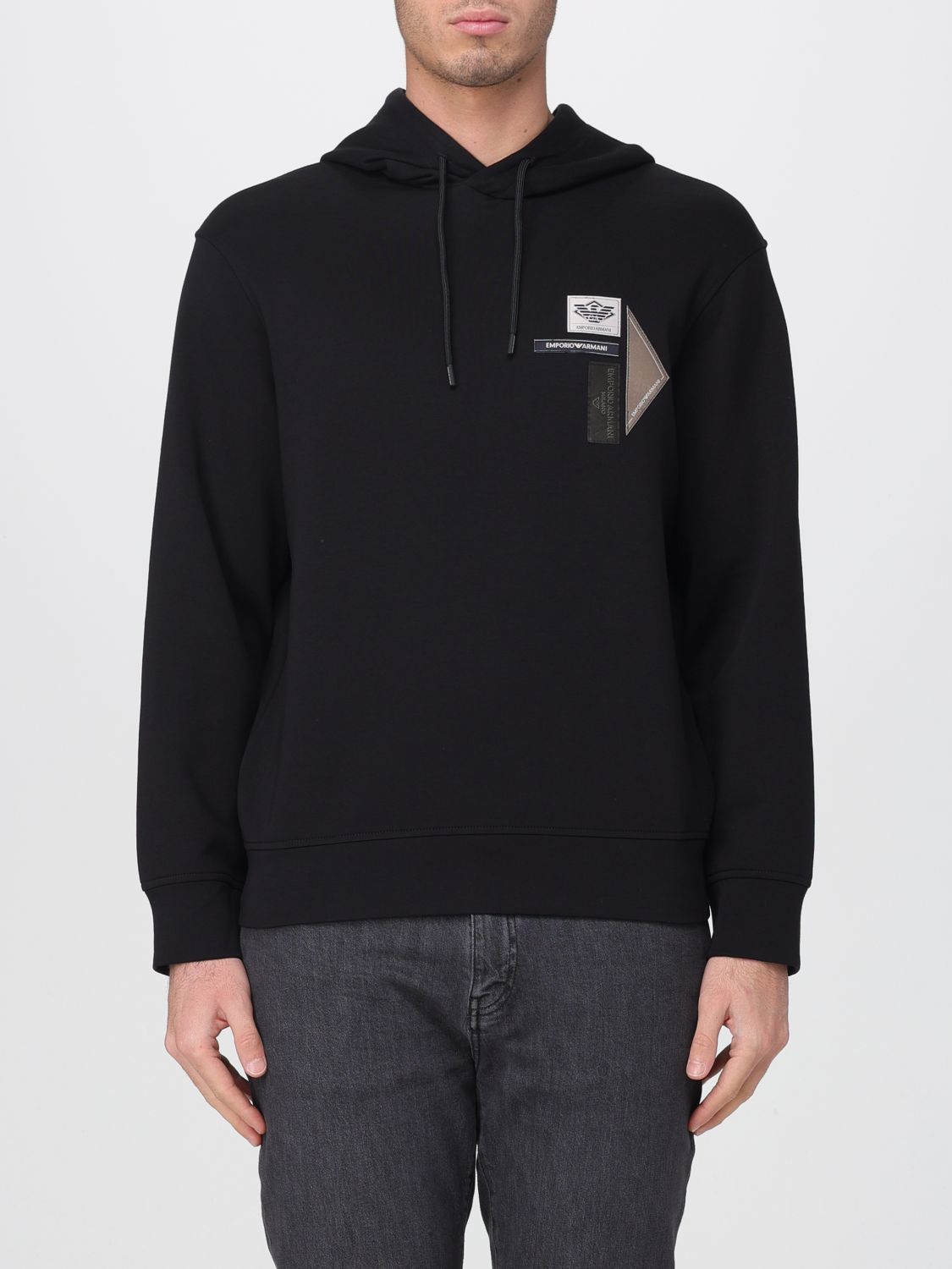 Emporio Armani Sweatshirt Men Color Black