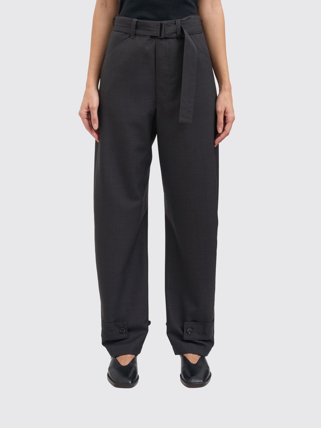 Pants LEMAIRE Woman color Grey