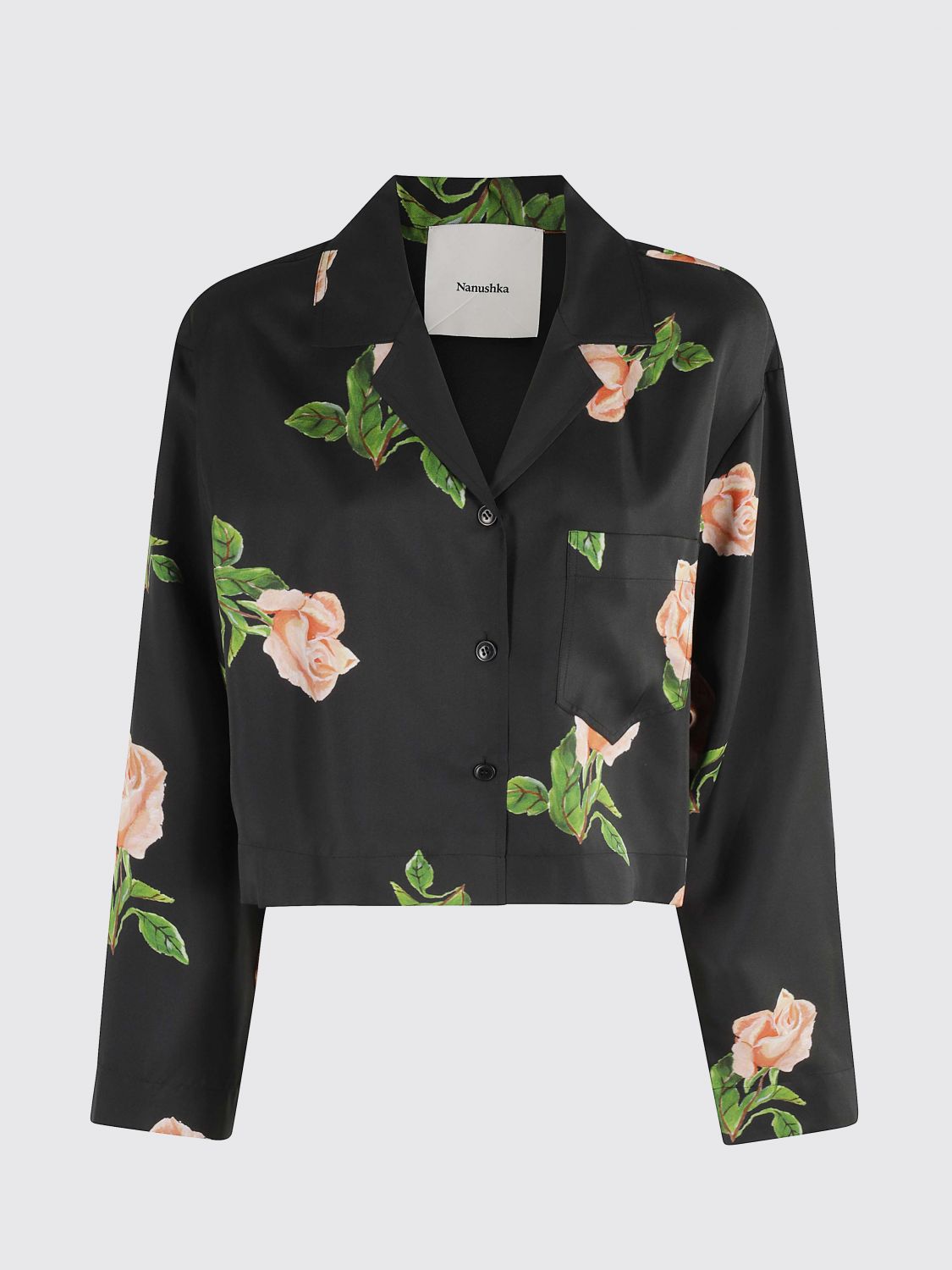 Nanushka Shirt Woman Color Black