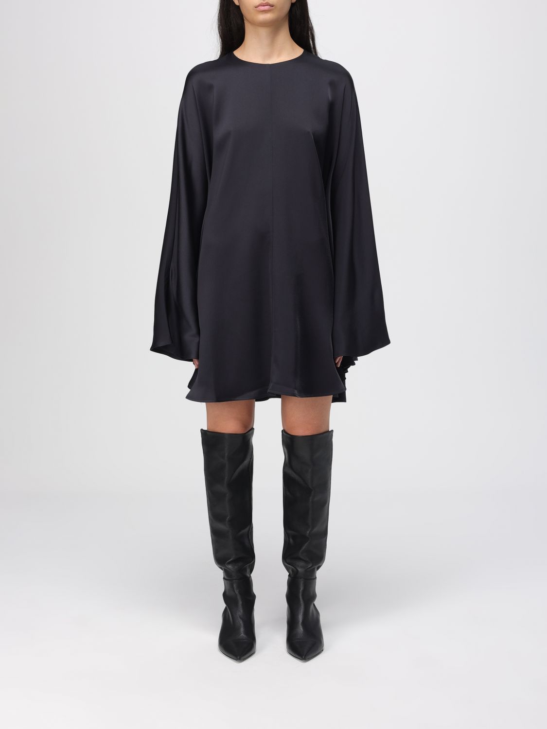 Semicouture Dress  Woman Color Grey In Gray