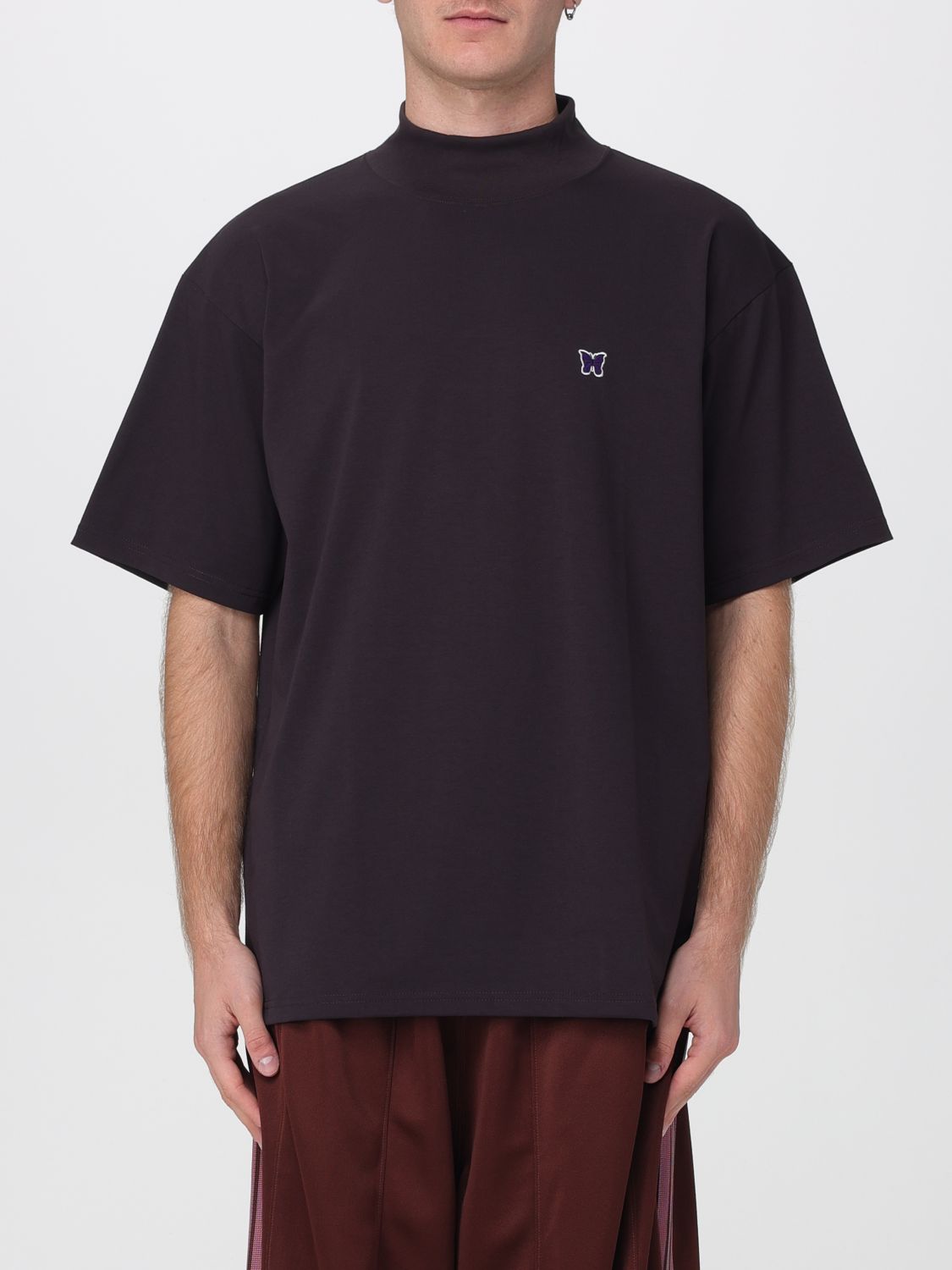 Needles T-shirt  Men Color Violet In Purple