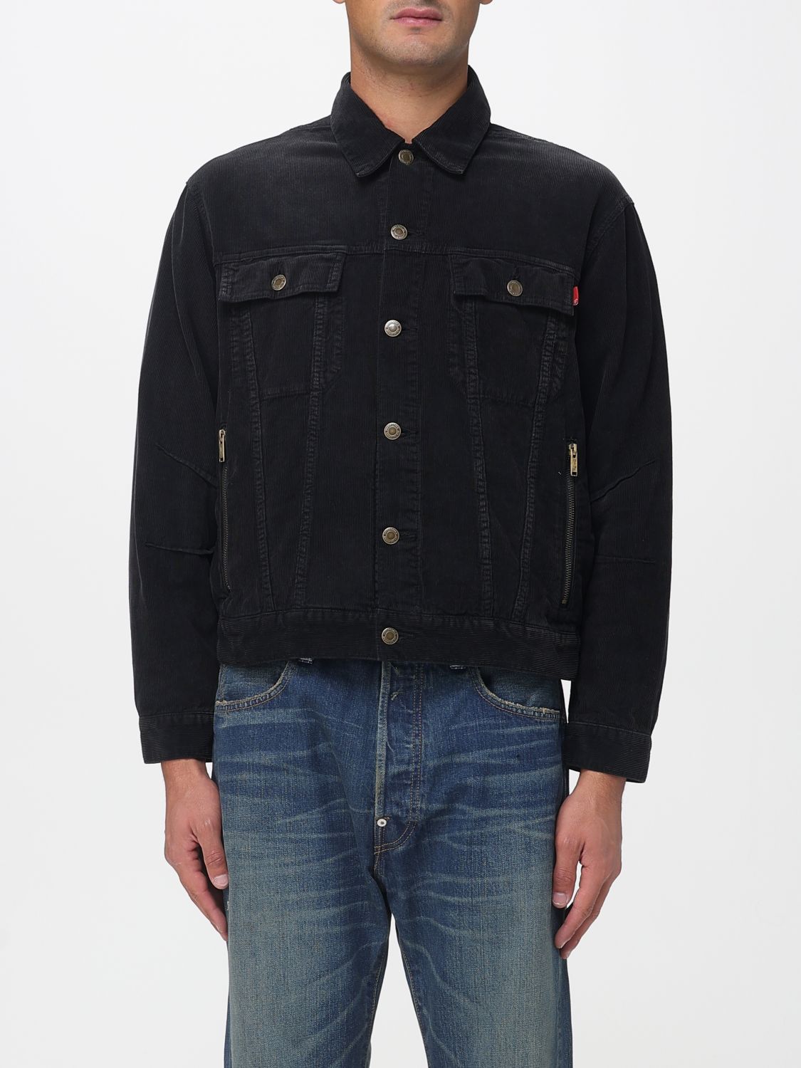 Undercover Jacket  Men Color Black In Blue