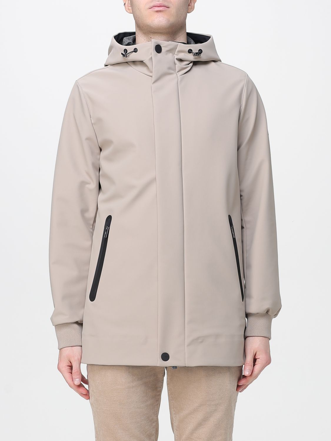 Hèskimo Jacket Heskimo Men Color Beige In Neutral