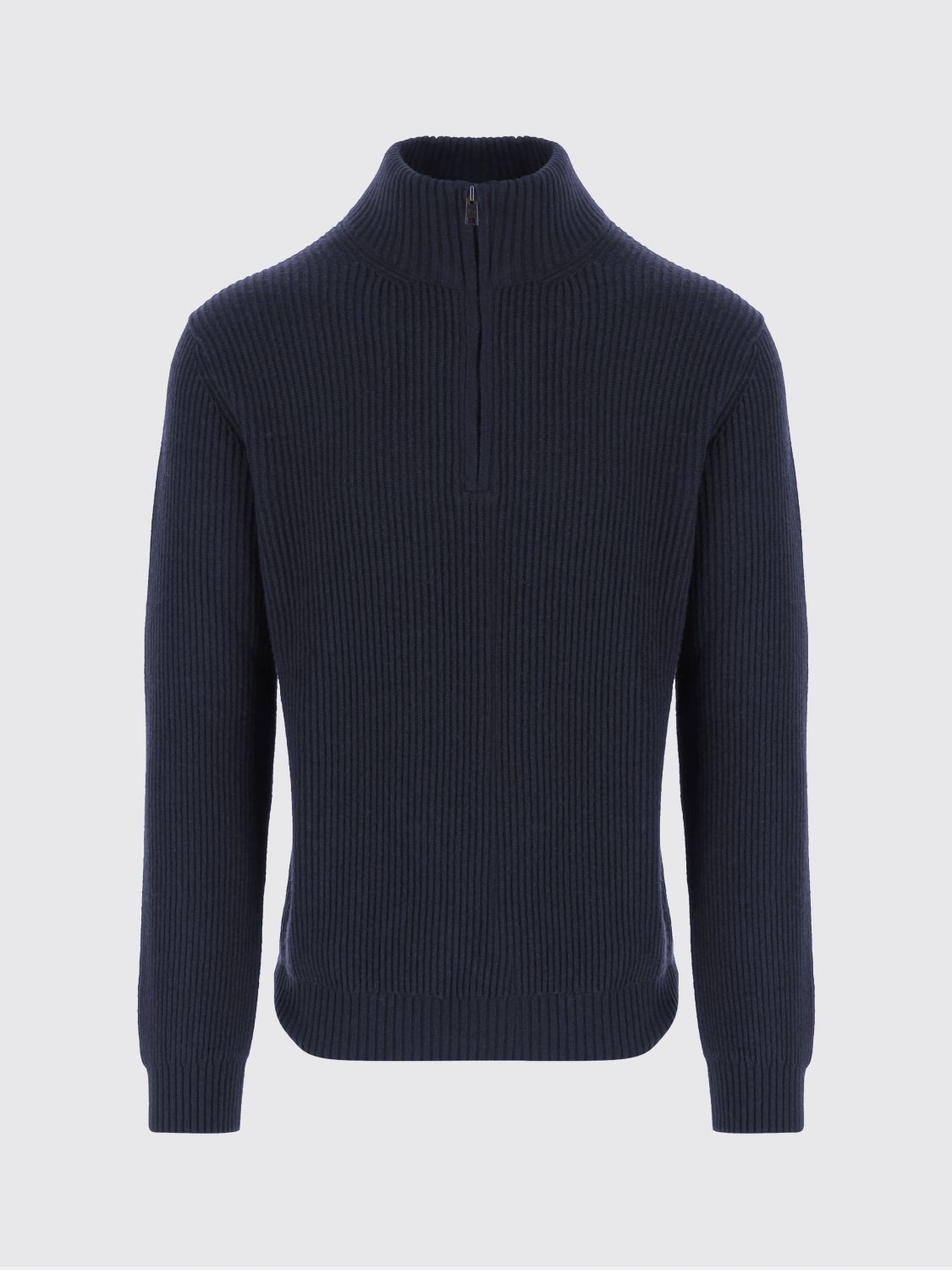 Woolrich Men Blue Wool Blend Pullover, Xxl Luxury Sweaters & Knitwear For Men Darveys In Blue