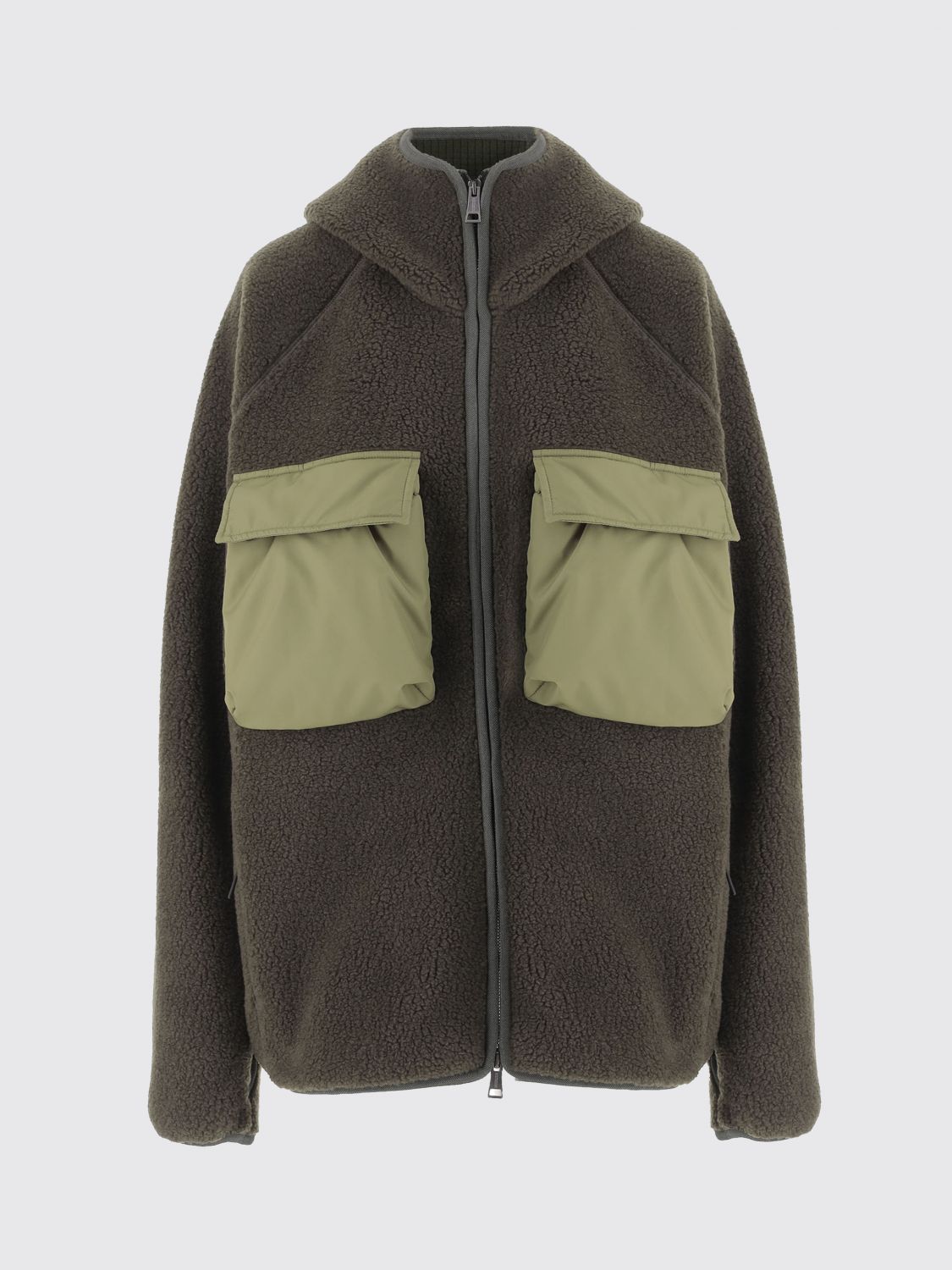 Woolrich Sweater Men Color Green In Animal Print