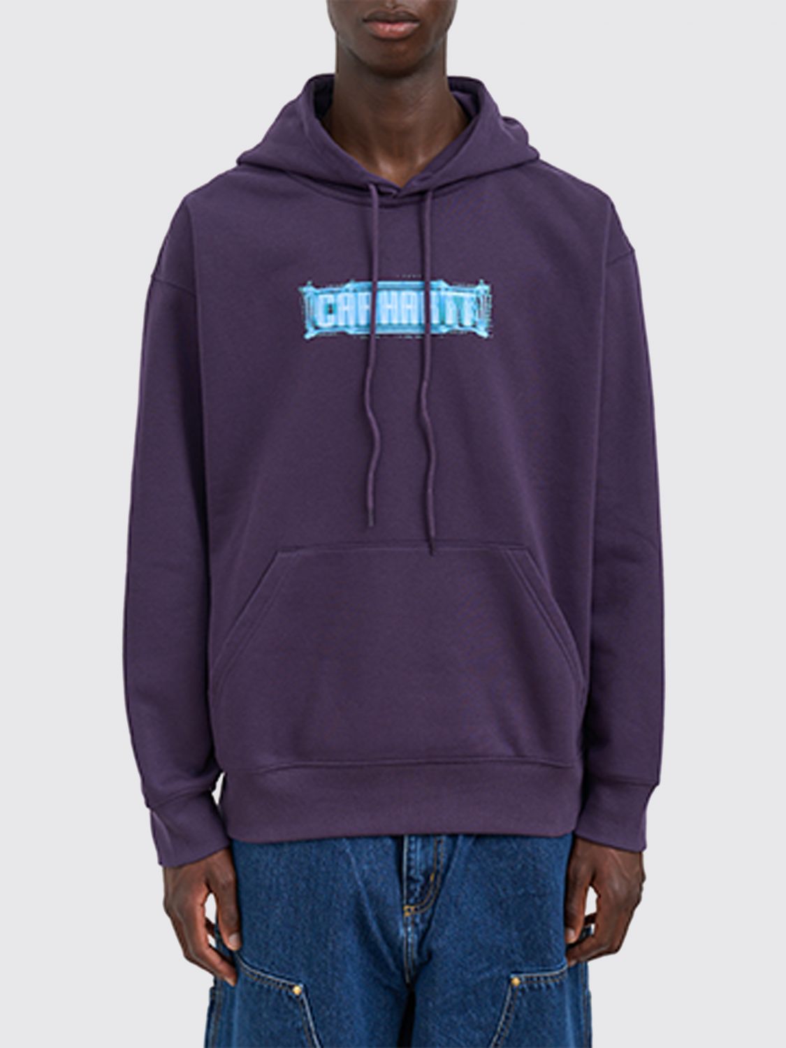 Carhartt Sweatshirt Wip Men Color Violet In Purple