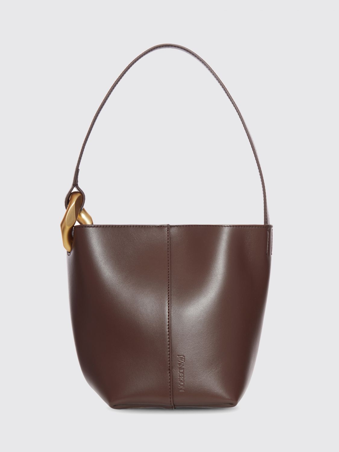 Jw Anderson J. W. Anderson The Jwa Corner Small Bucket In Brown