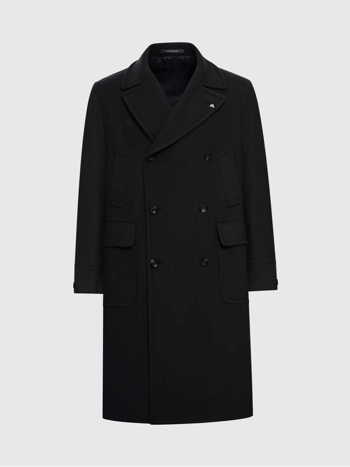 Tagliatore "sherry" Men`s Coat In Black