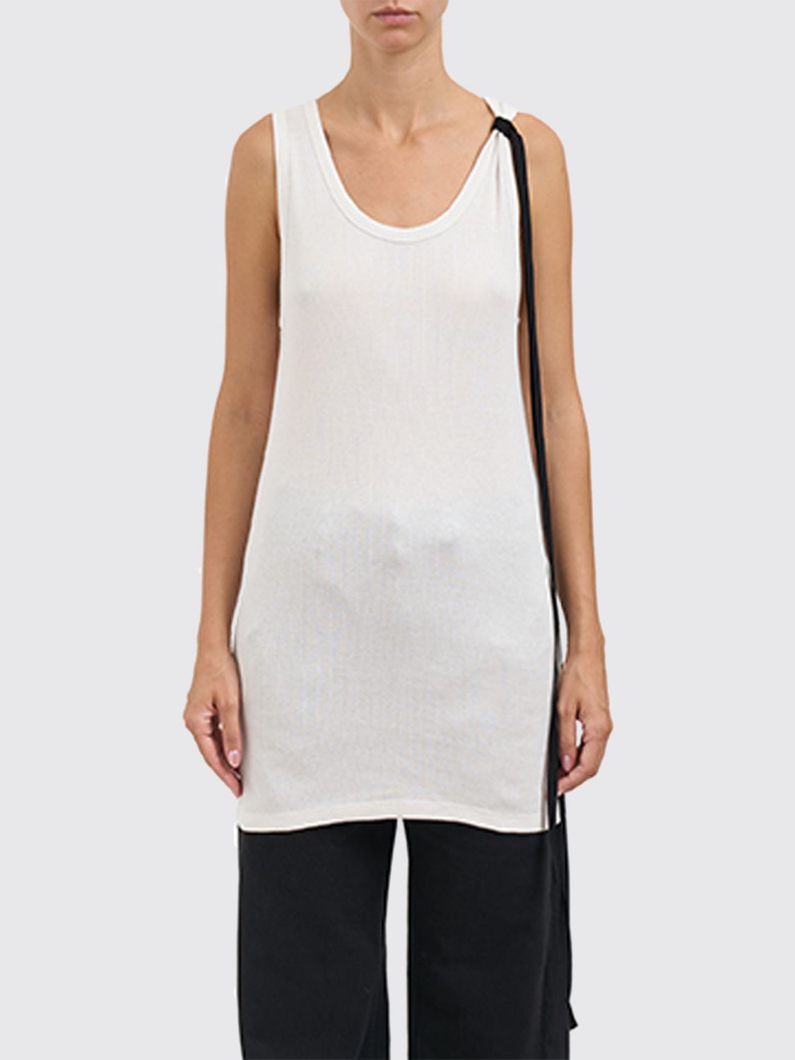 Ann Demeulemeester Top  Woman Color White In White