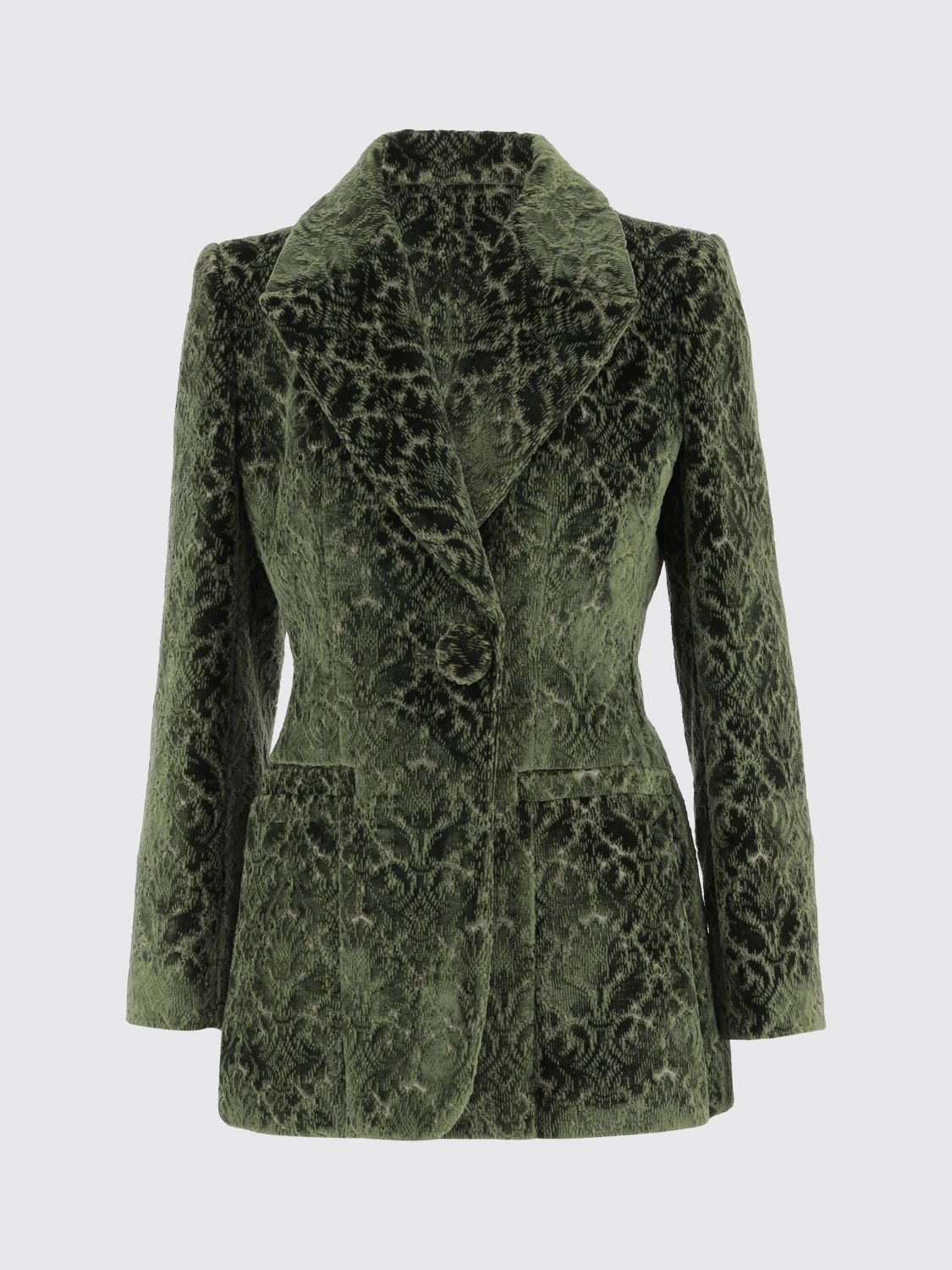 Burberry Blazer  Woman Color Green In Green