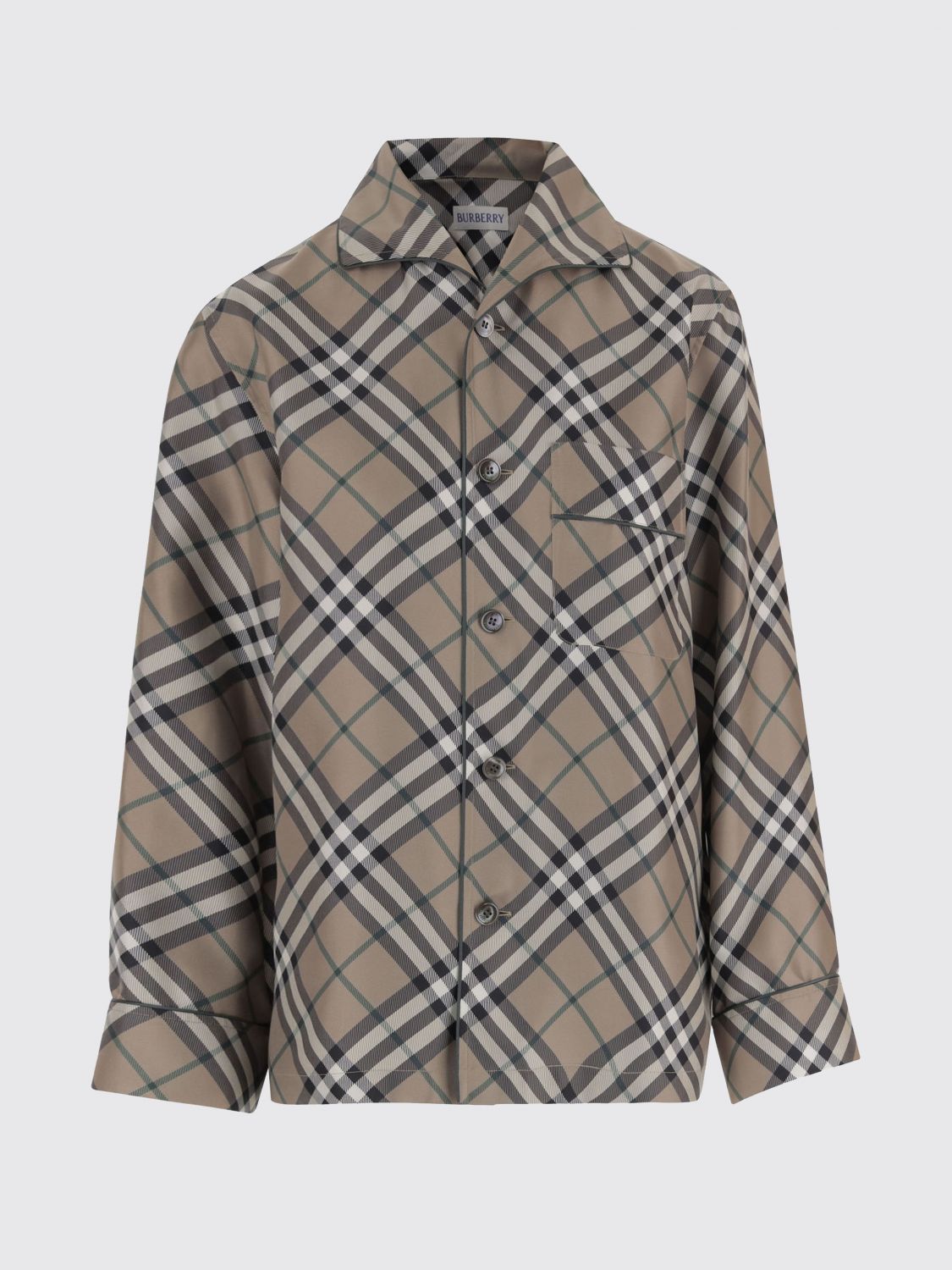 Burberry Shorts Woman Color Red In Multi