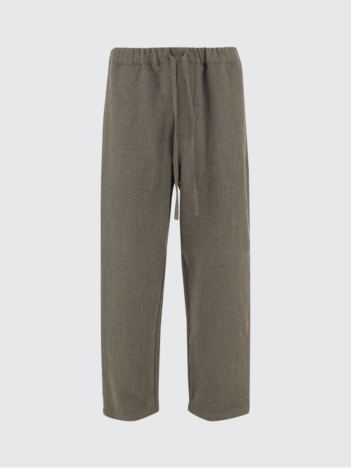 Darkpark Drawstring Wool Trousers In Brown