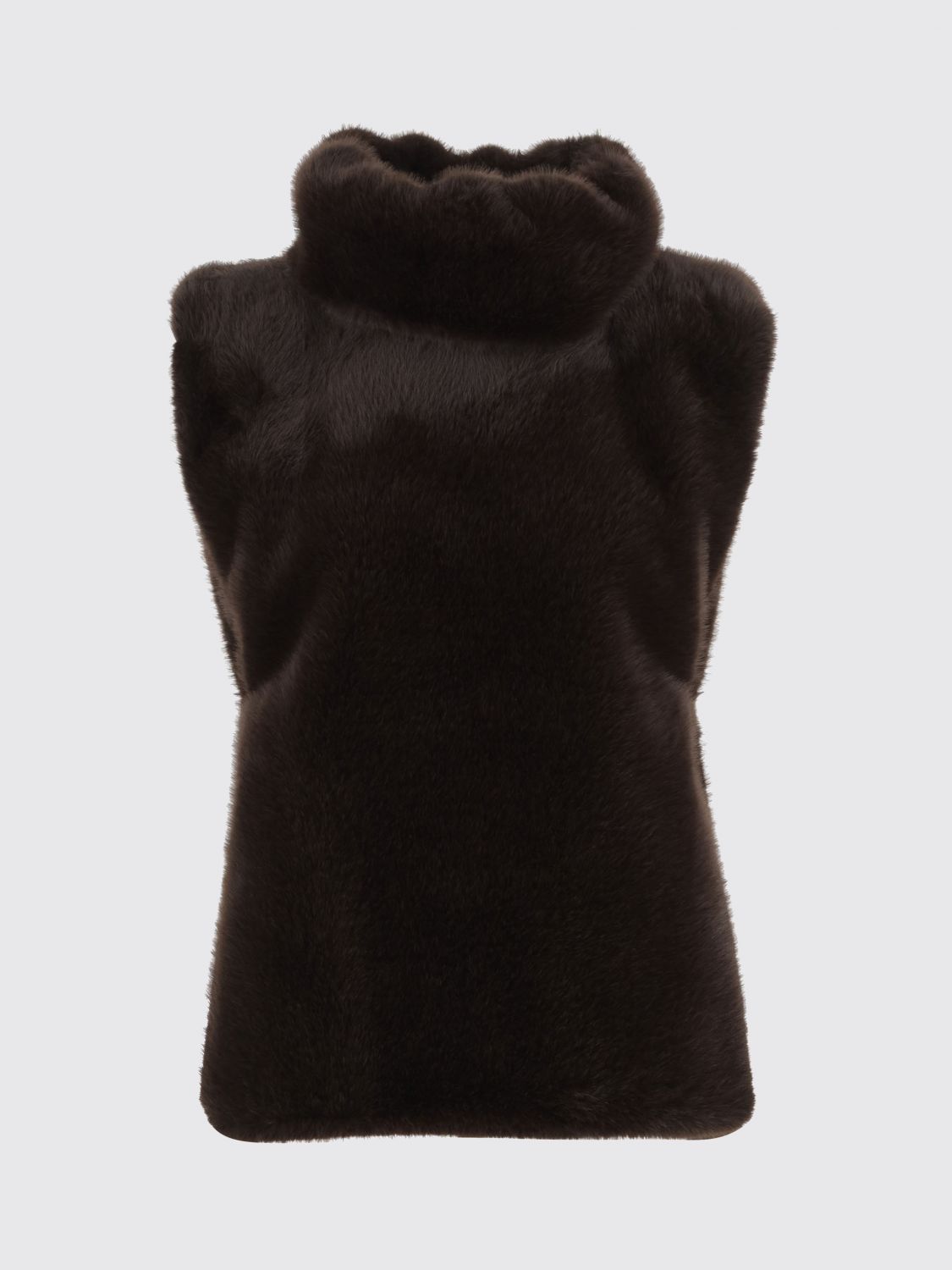 Darkpark Jacket Woman Color Brown In Black