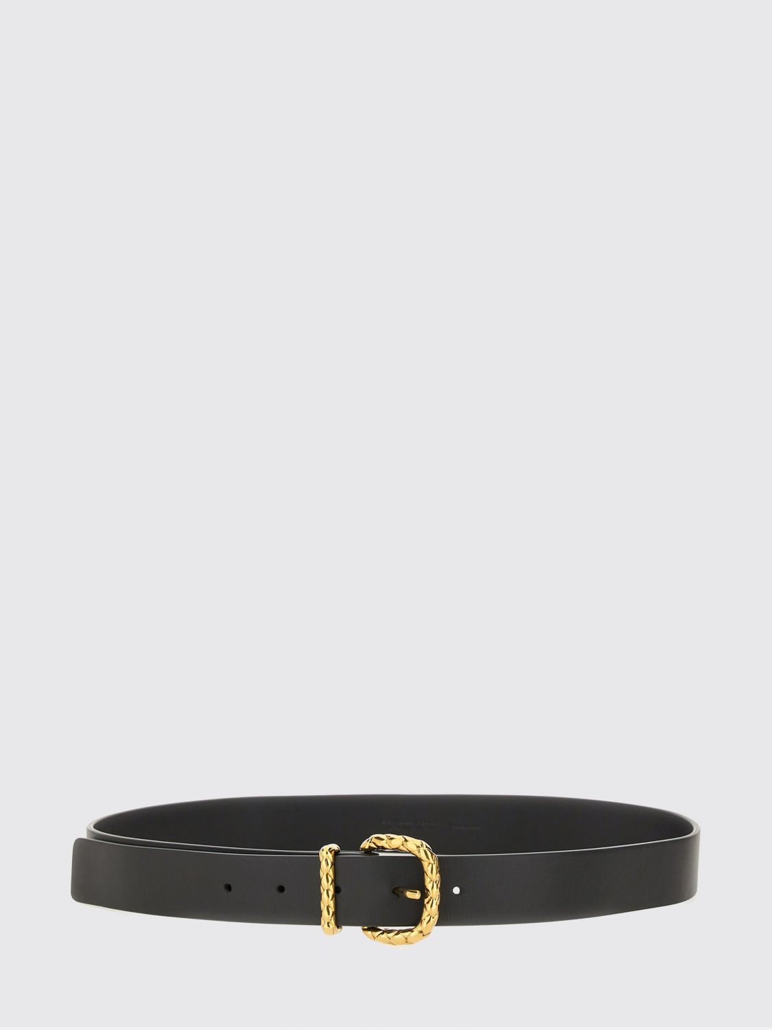 BOTTEGA VENETA BOTTEGA VENETA Belt Woman color Black　BOTTEGA VENETA ベルト ウィメンズ カラー ブラック