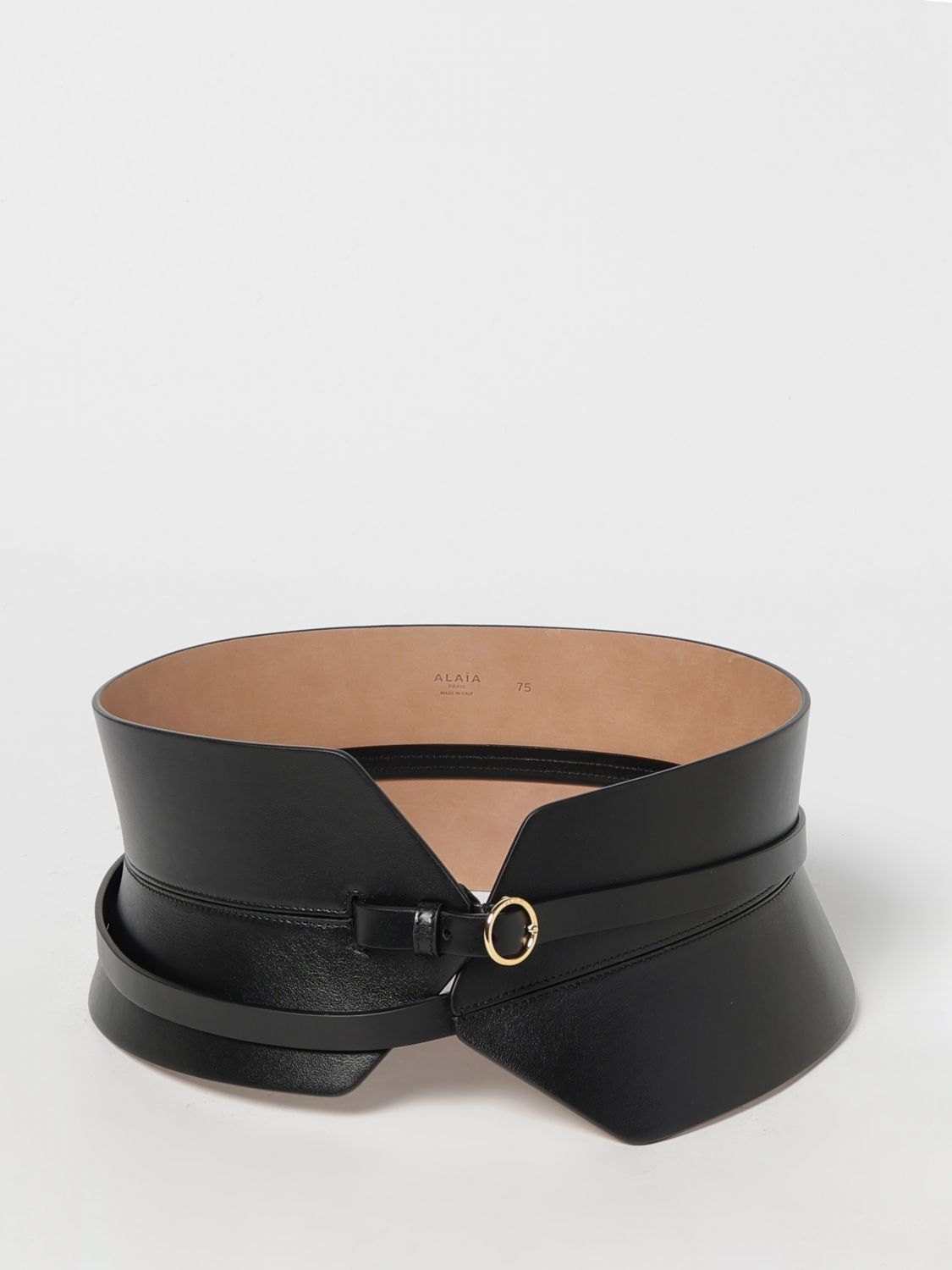 Alaïa ALAÏA Belt Woman color Black　ALAÏA ベルト ウーマン カラー ブラック
