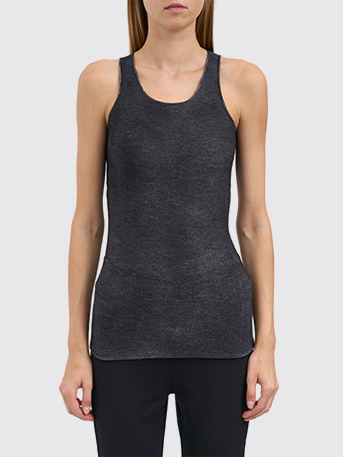 Avant Toi Sleeveless Vest In Black