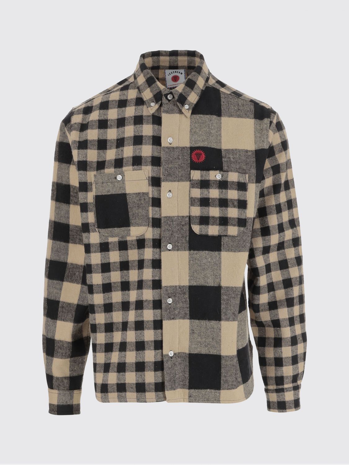 Icecream Shirt Men Color Red In Brown