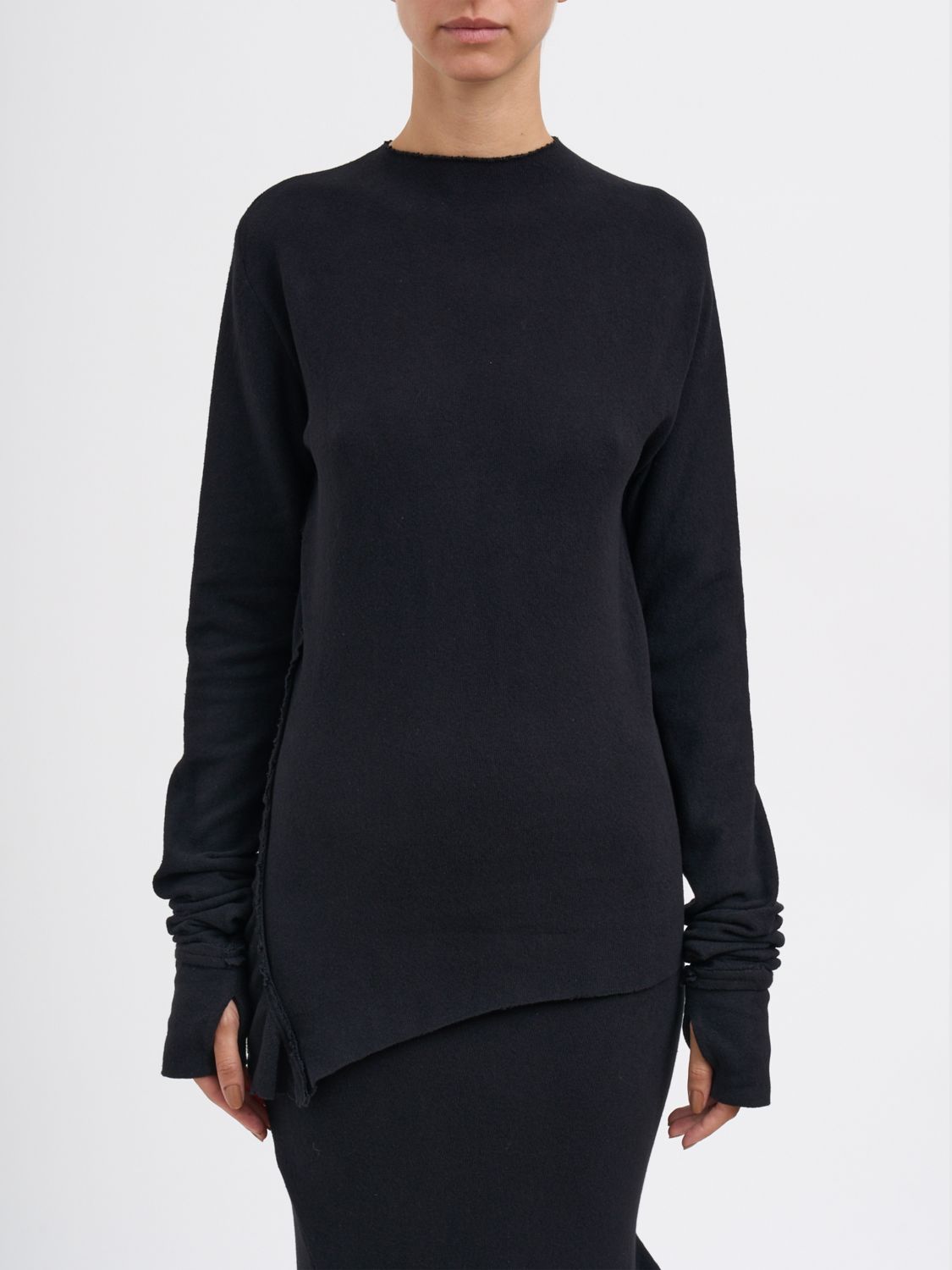 Marc Le Bihan Sweater  Woman Color Black In Black