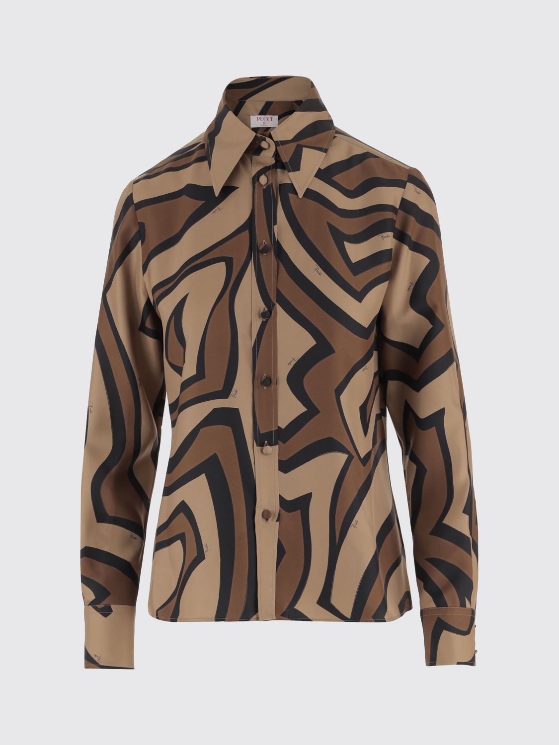 Pucci Shorts  Woman Color Red In Brown