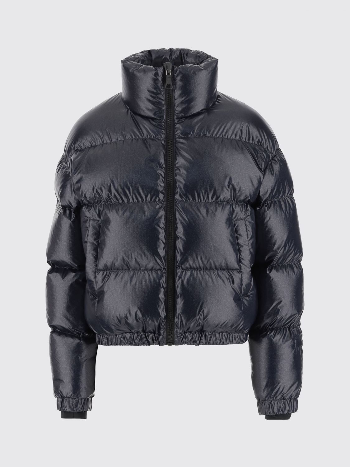 Ienki Ienki Apres Ski Cool Down Jacket With Glitter In Blue