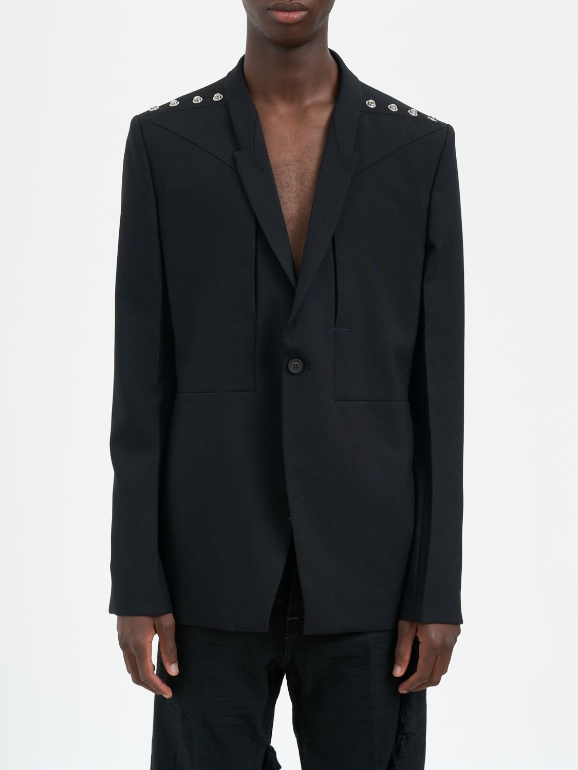 Rick Owens Jacket Men Color Black
