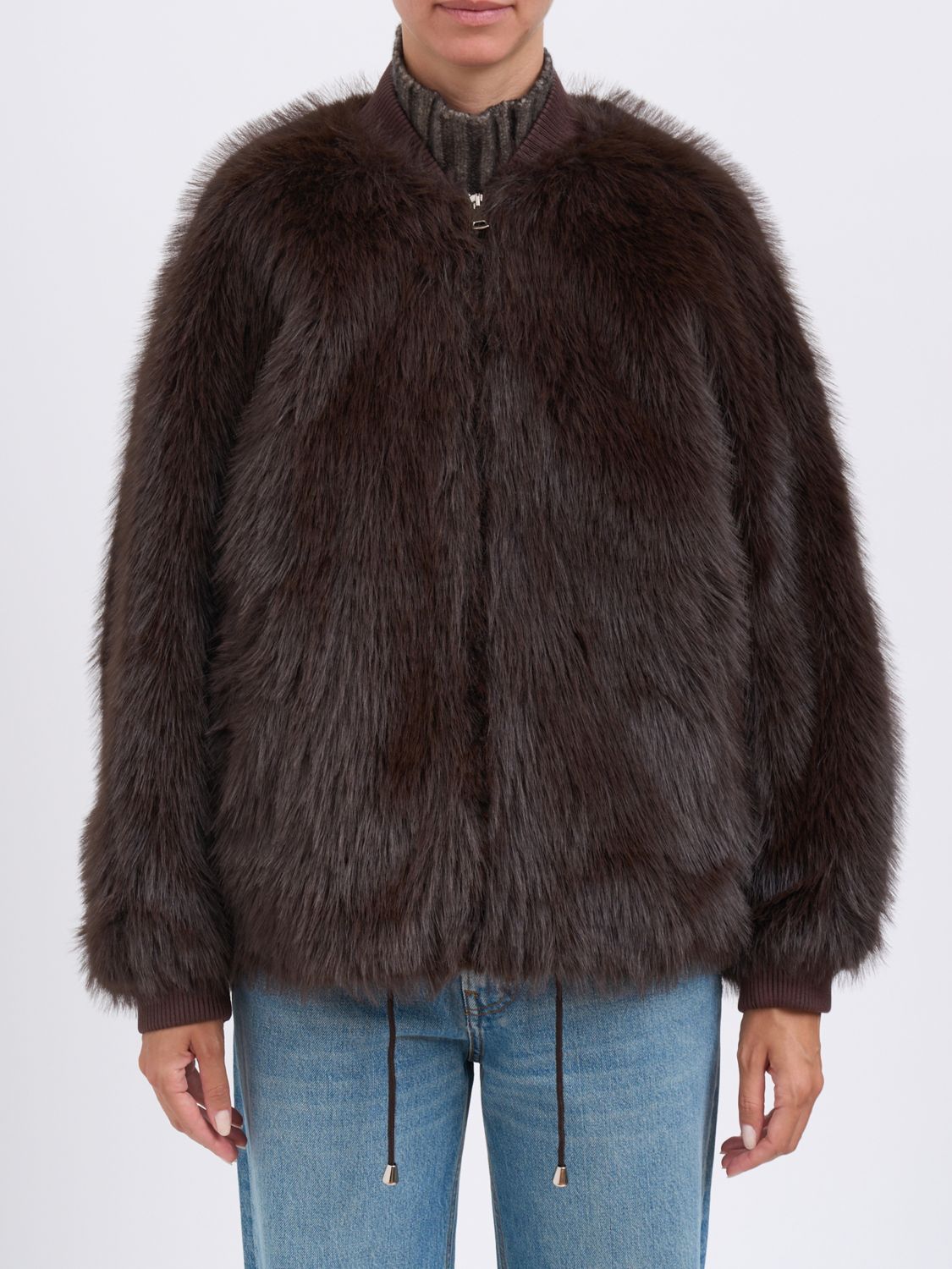 Sword 6.6.44 Jacket  Woman Color Brown In Brown