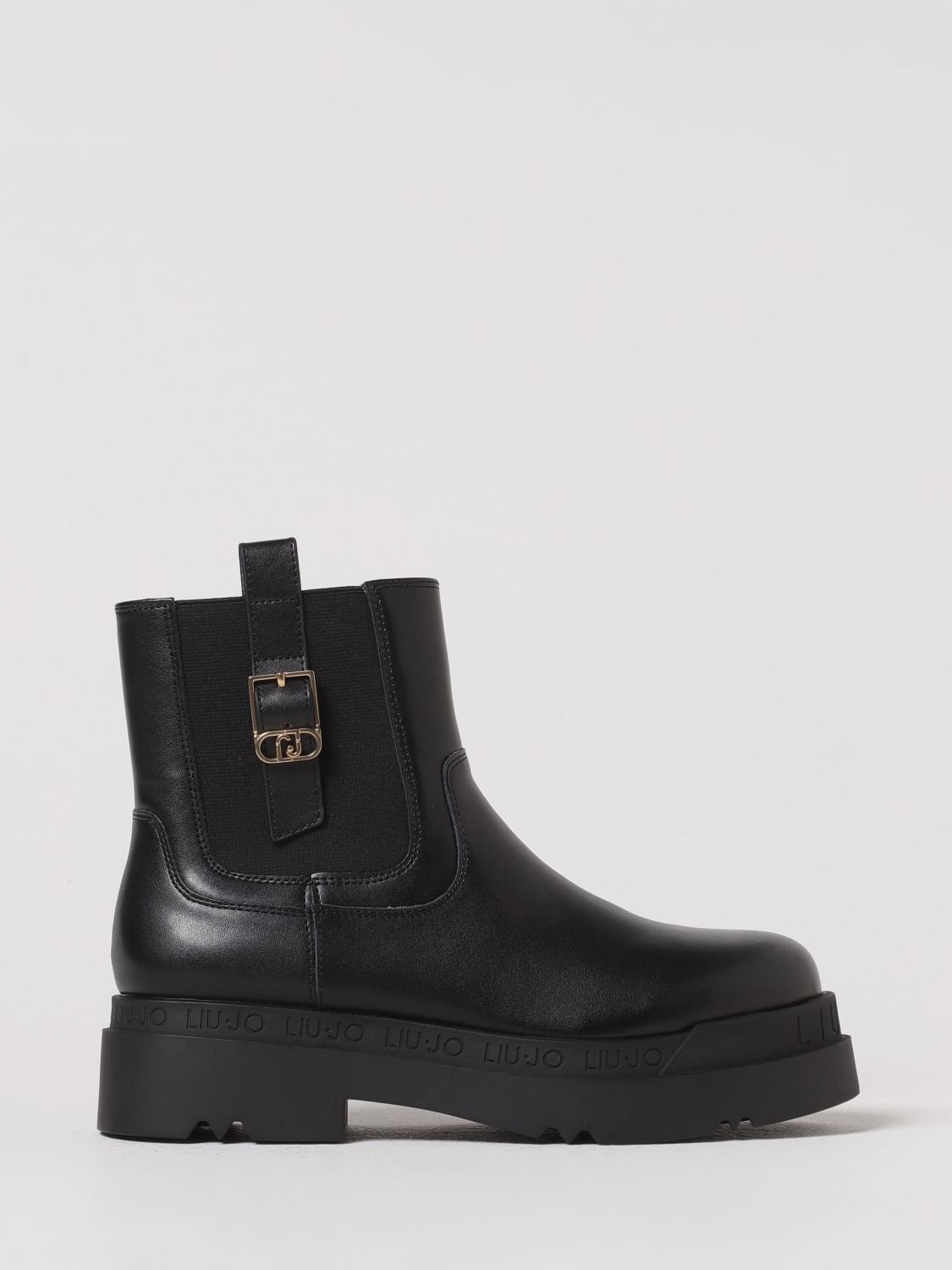 Liu •jo Flat Ankle Boot Liu Jo Woman Color Black In Black